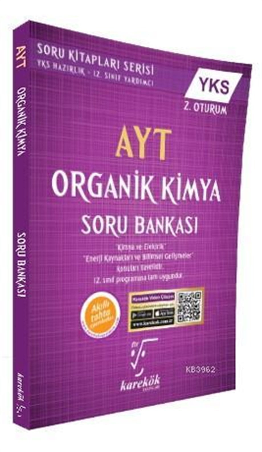 Karekök Yayınları AYT Organik Kimya Soru Bankası Karekök 