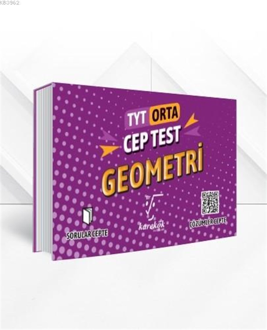 Karekök Yayınları TYT Geometri Orta Cep Test Karekök 