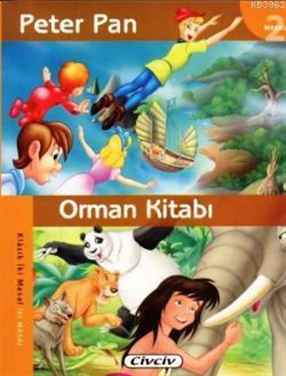 Klasik İki Masal - Peter Pan Orman Kitabı