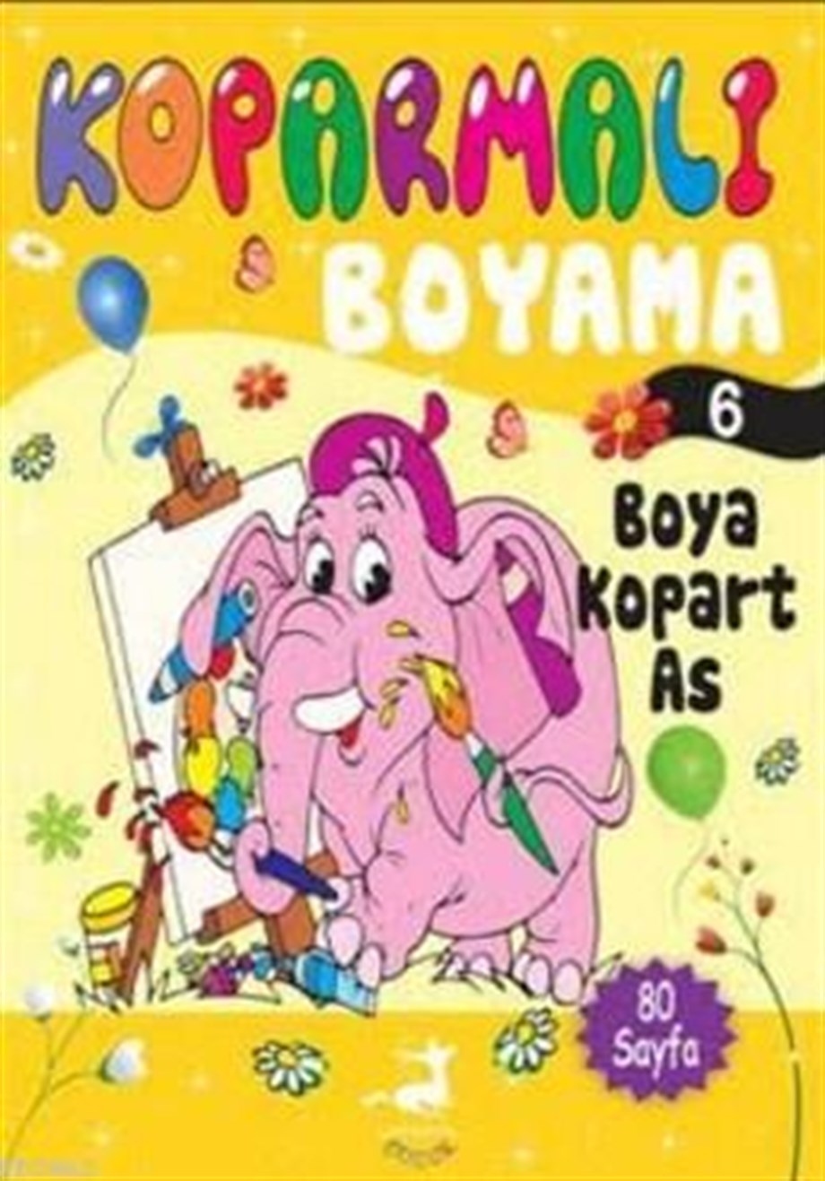 Koparmalı Boyama 6; Boya Kopart As