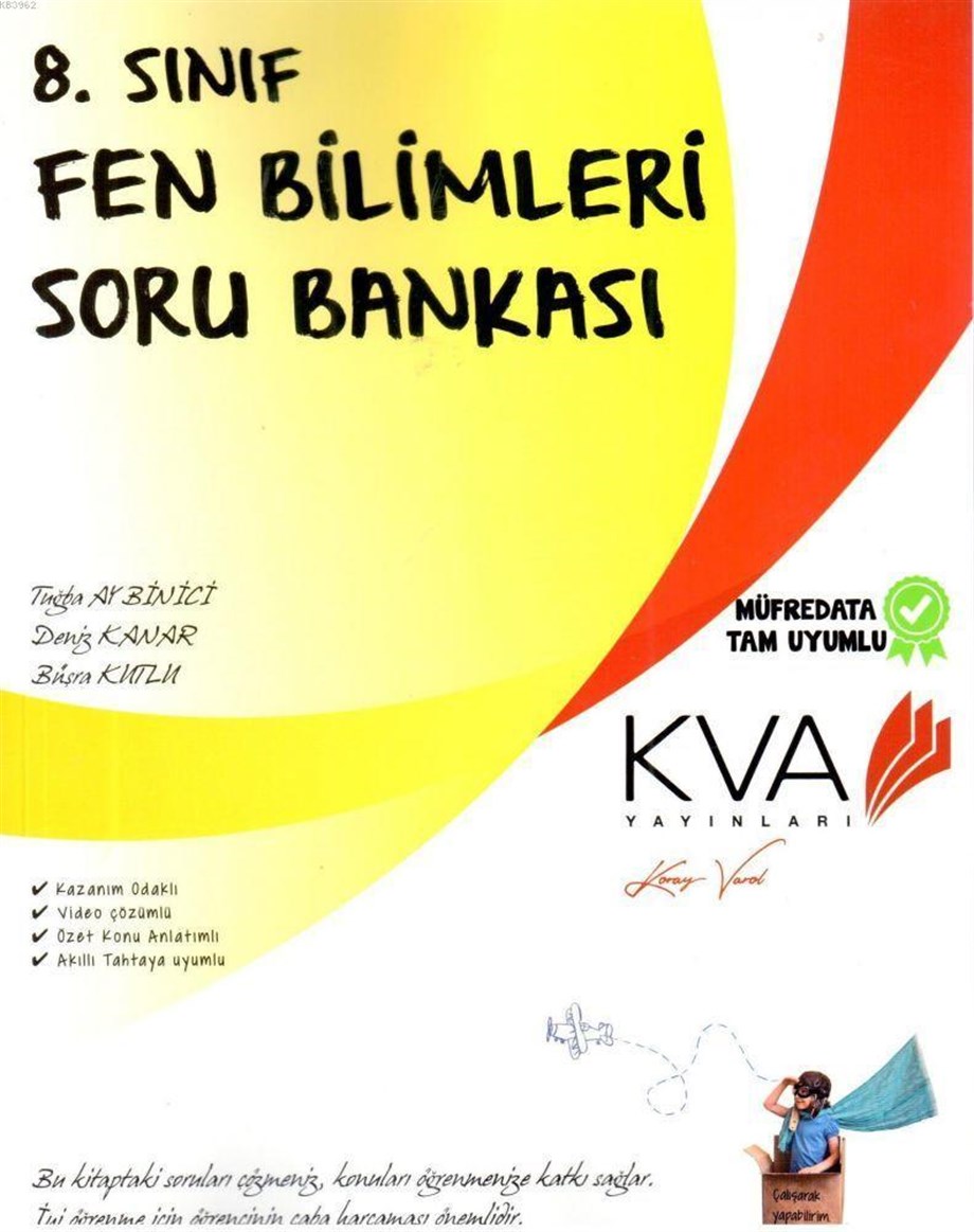 Koray Varol Yayınları 8. Sınıf LGS Fen Bilimleri Soru Bankası Koray Varol 