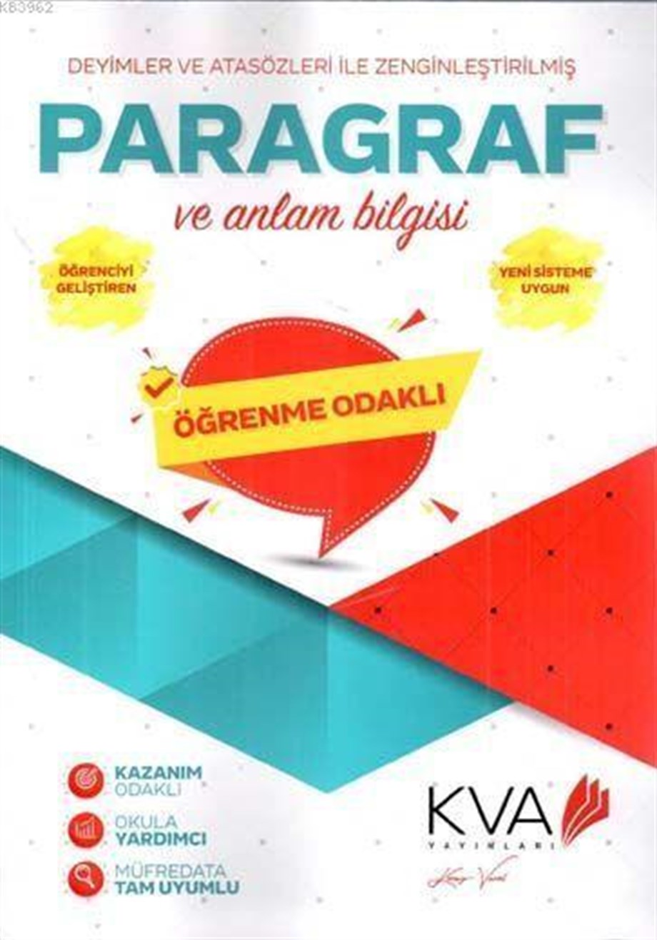 Koray Varol Yayınları 8. Sınıf LGS Paragraf  ve Anlam Bilgisi Koray Varol 