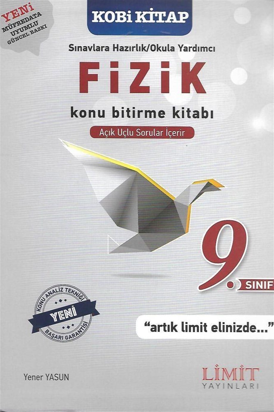 Limit Yayınları 9. Sınıf Fizik Konu Bitirme Kitabı Limit 