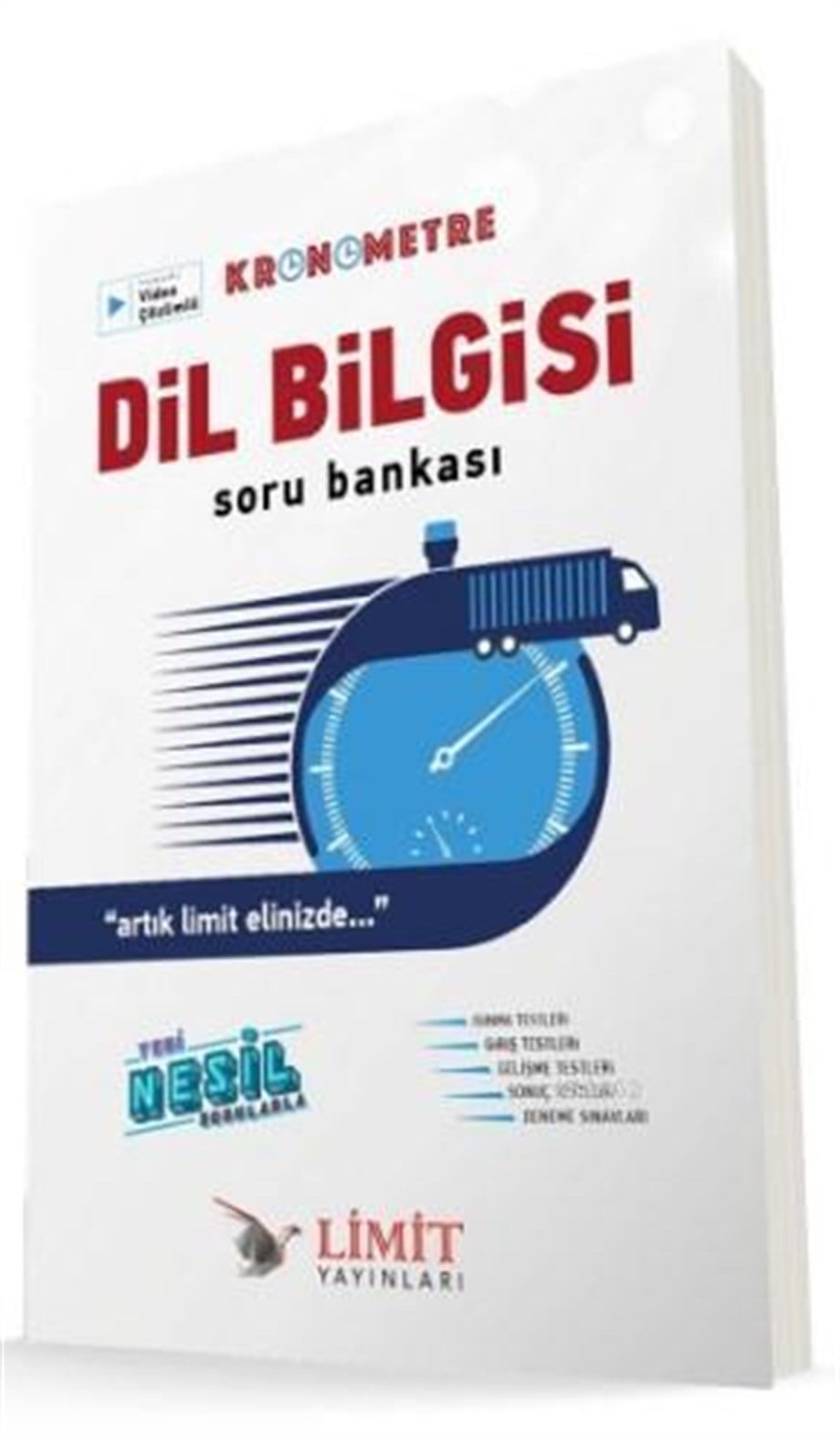 Limit Yayınları Dil Bilgisi Kronometre Soru Bankası Limit 