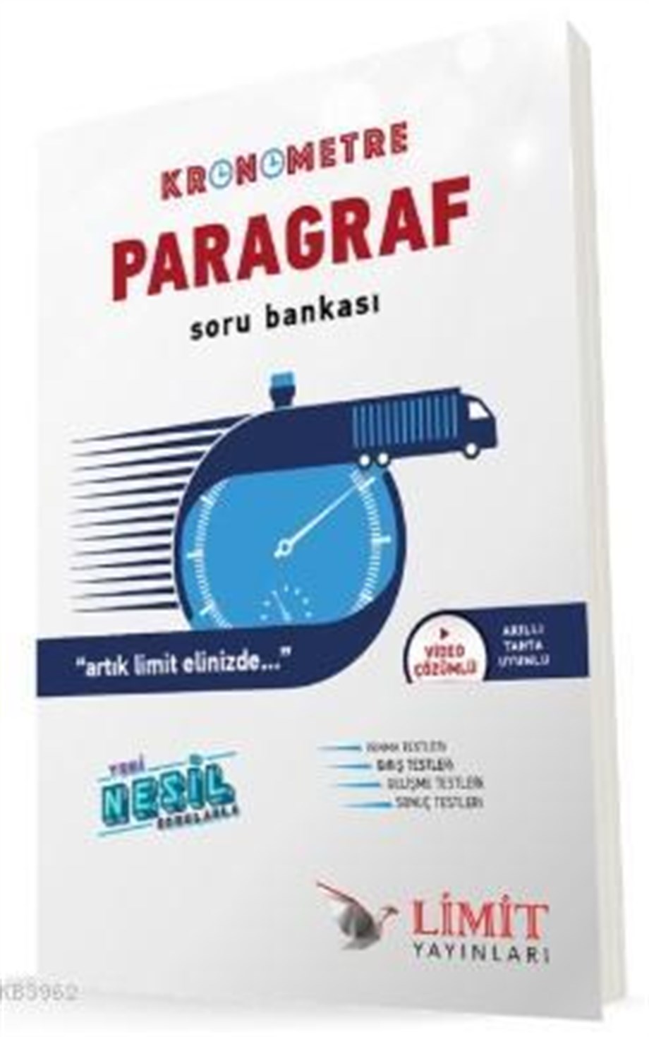 Limit Yayınları TYT AYT Kronometre Paragraf Soru Bankası Limit 