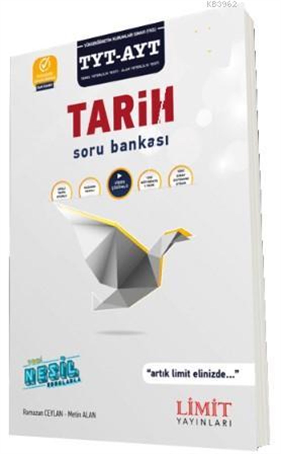 Limit Yayınları TYT AYT Tarih Soru Bankası Limit 