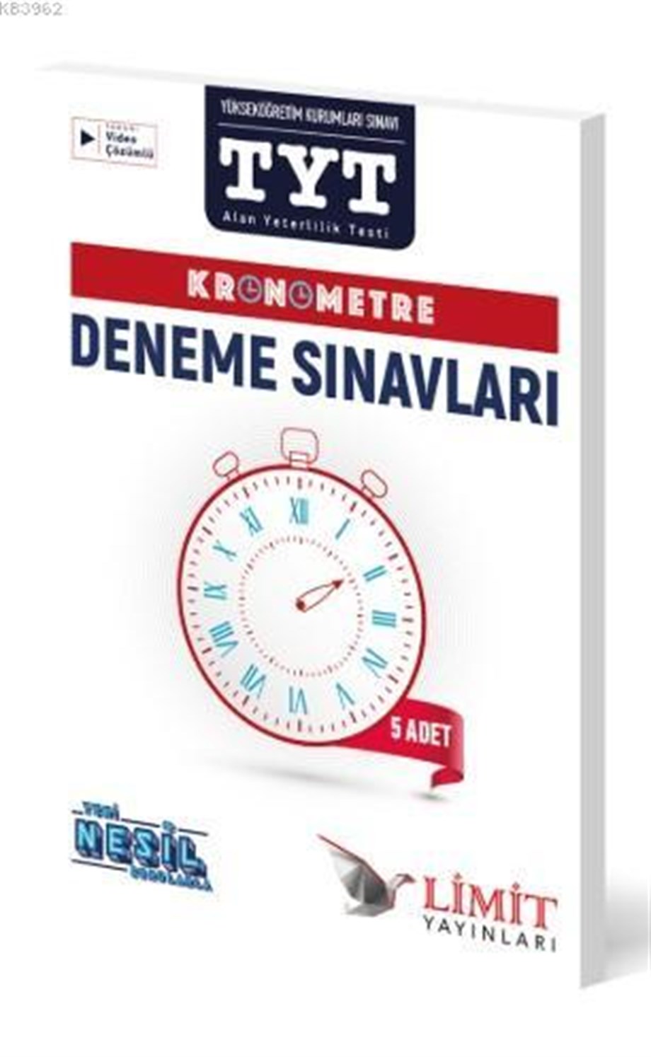 Limit Yayınları TYT Kronometre 5 Deneme (Özel Kutuda)  Limit 