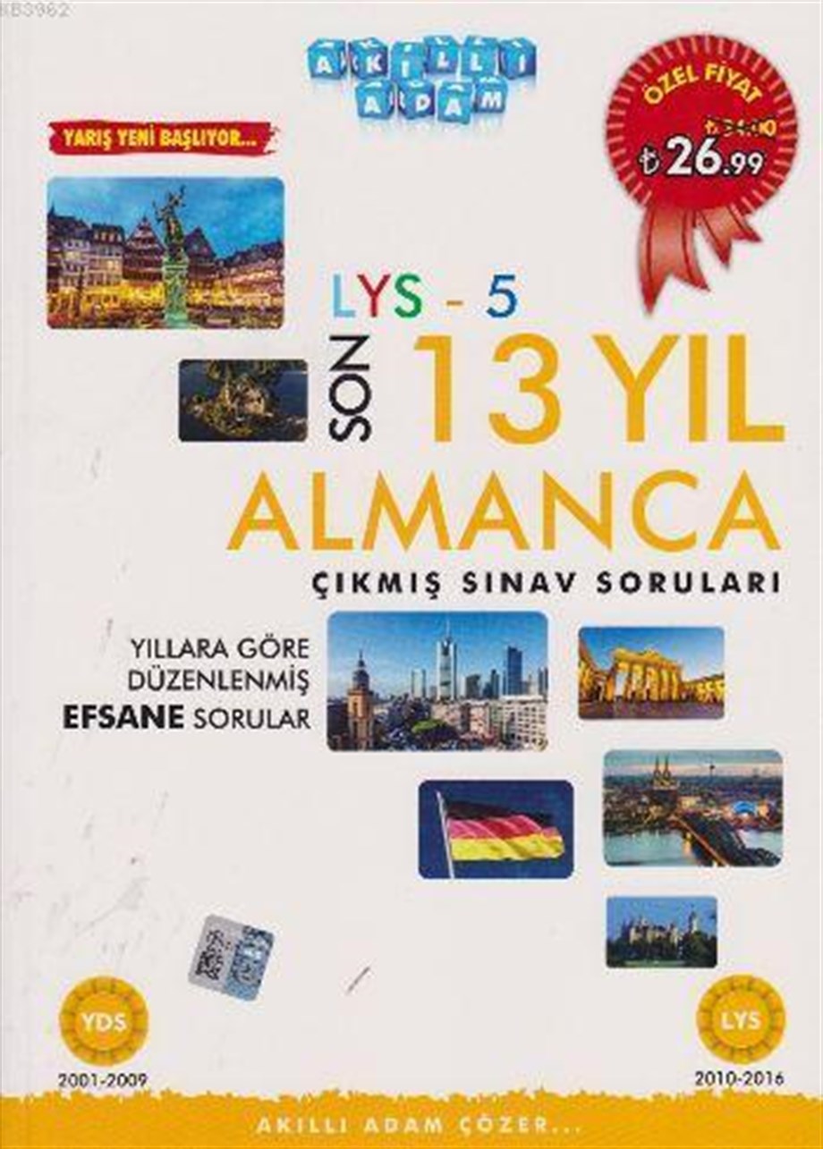 LYS 5 Son 13 Yıl Almanca Çıkmış Sınav Soruları