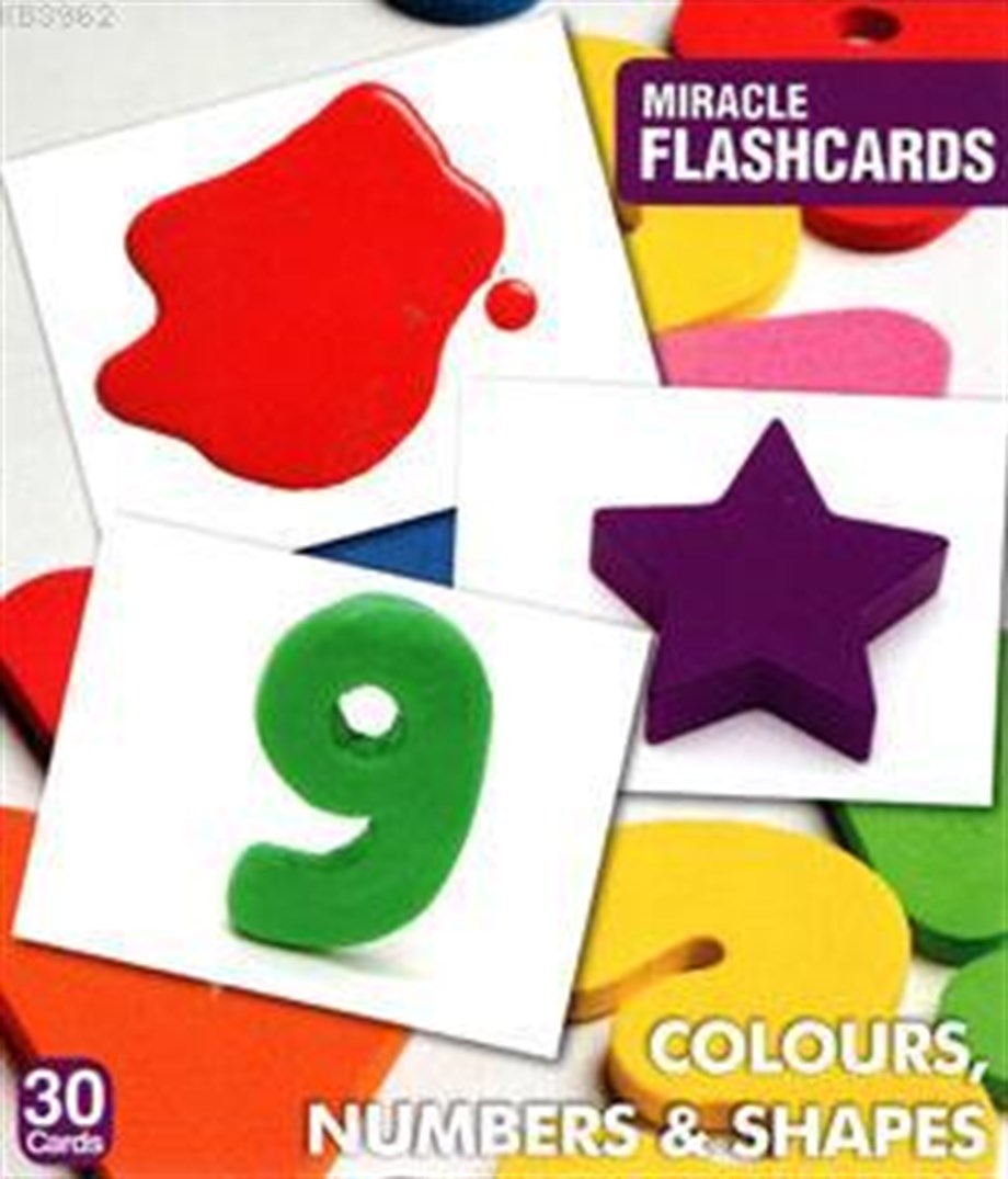 Miracle Flashcards Colour,Number