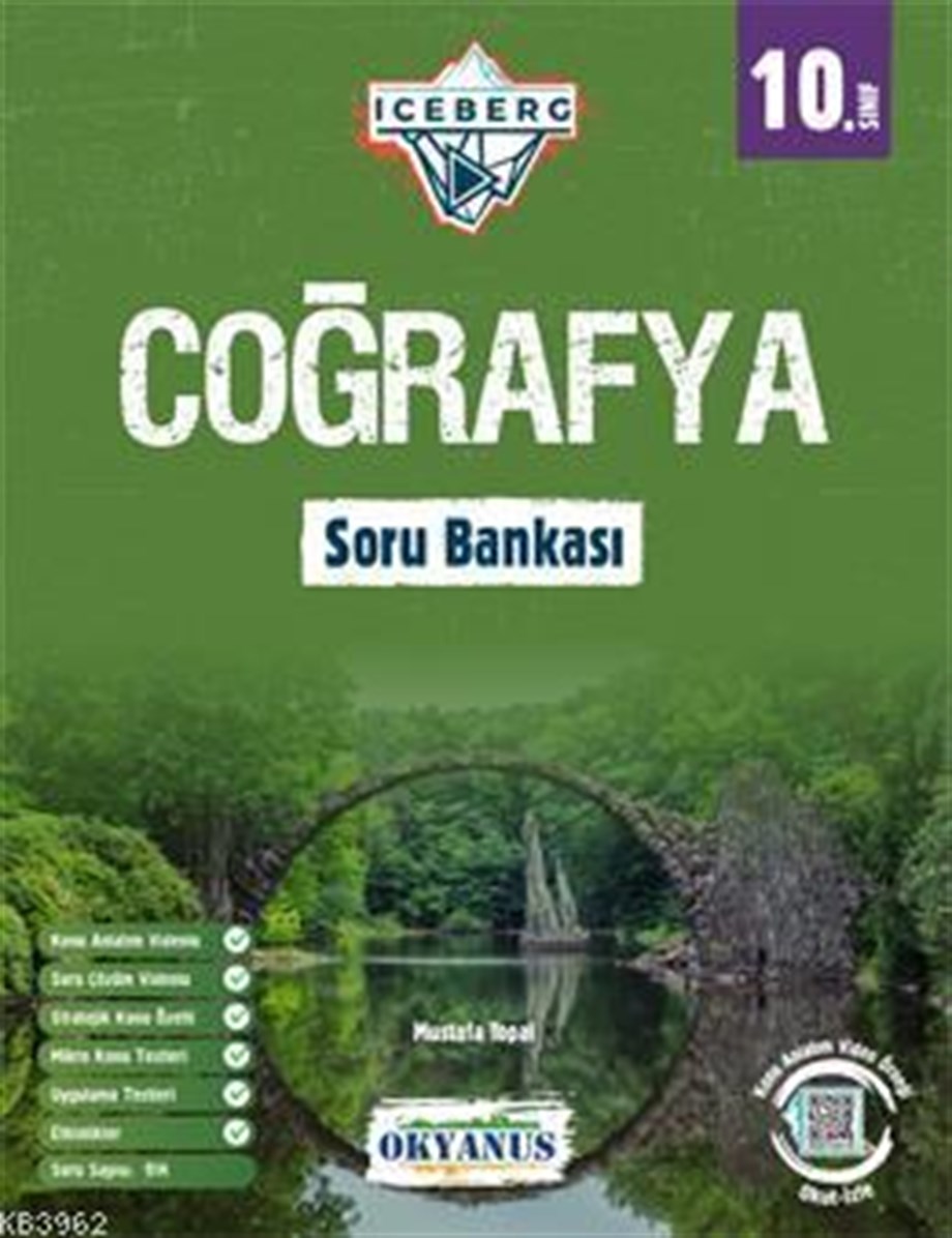 Okyanus Yayınları 10. Sınıf Coğrafya Iceberg Soru Bankası Okyanus Y