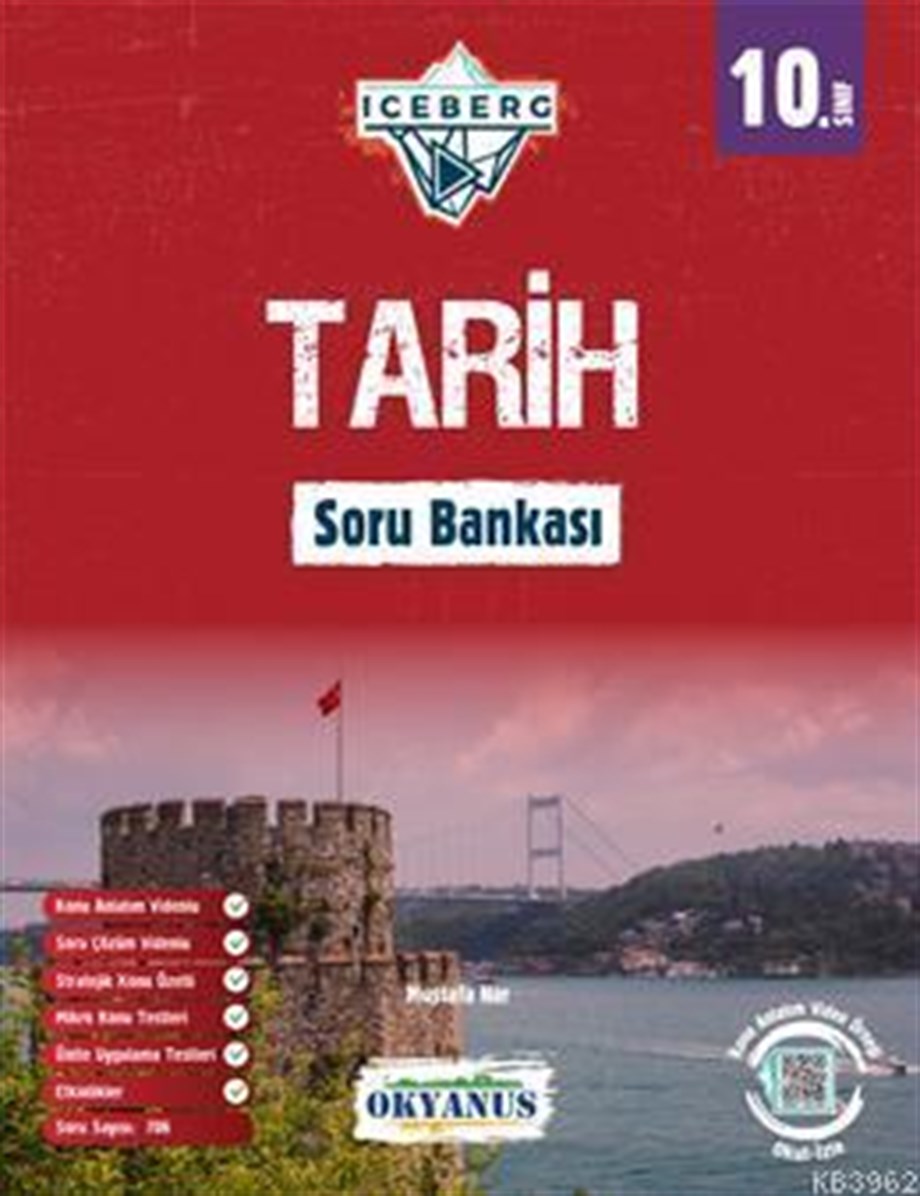 Okyanus Yayınları 10. Sınıf Tarih Iceberg Soru Bankası Okyanus Y