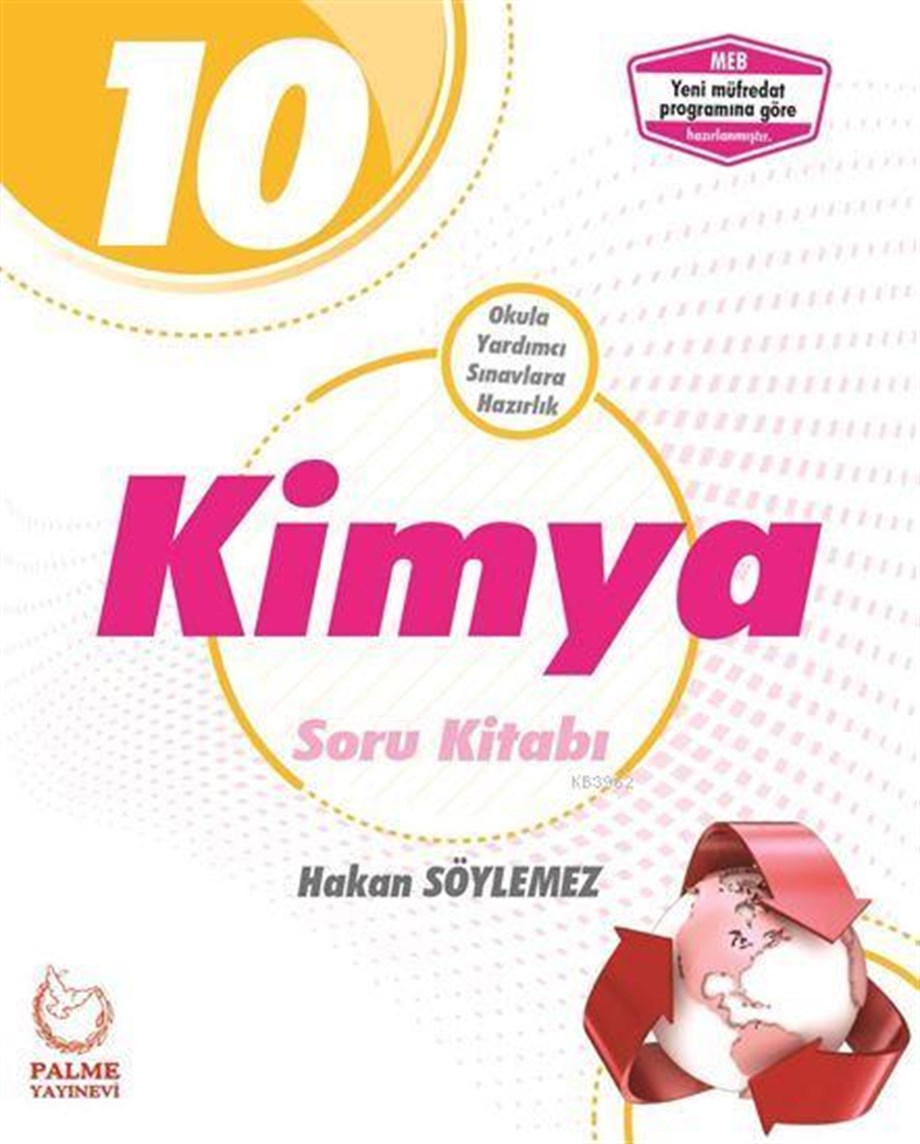 Palme Yayınları 10. Sınıf Kimya Soru Kitabı Palme 