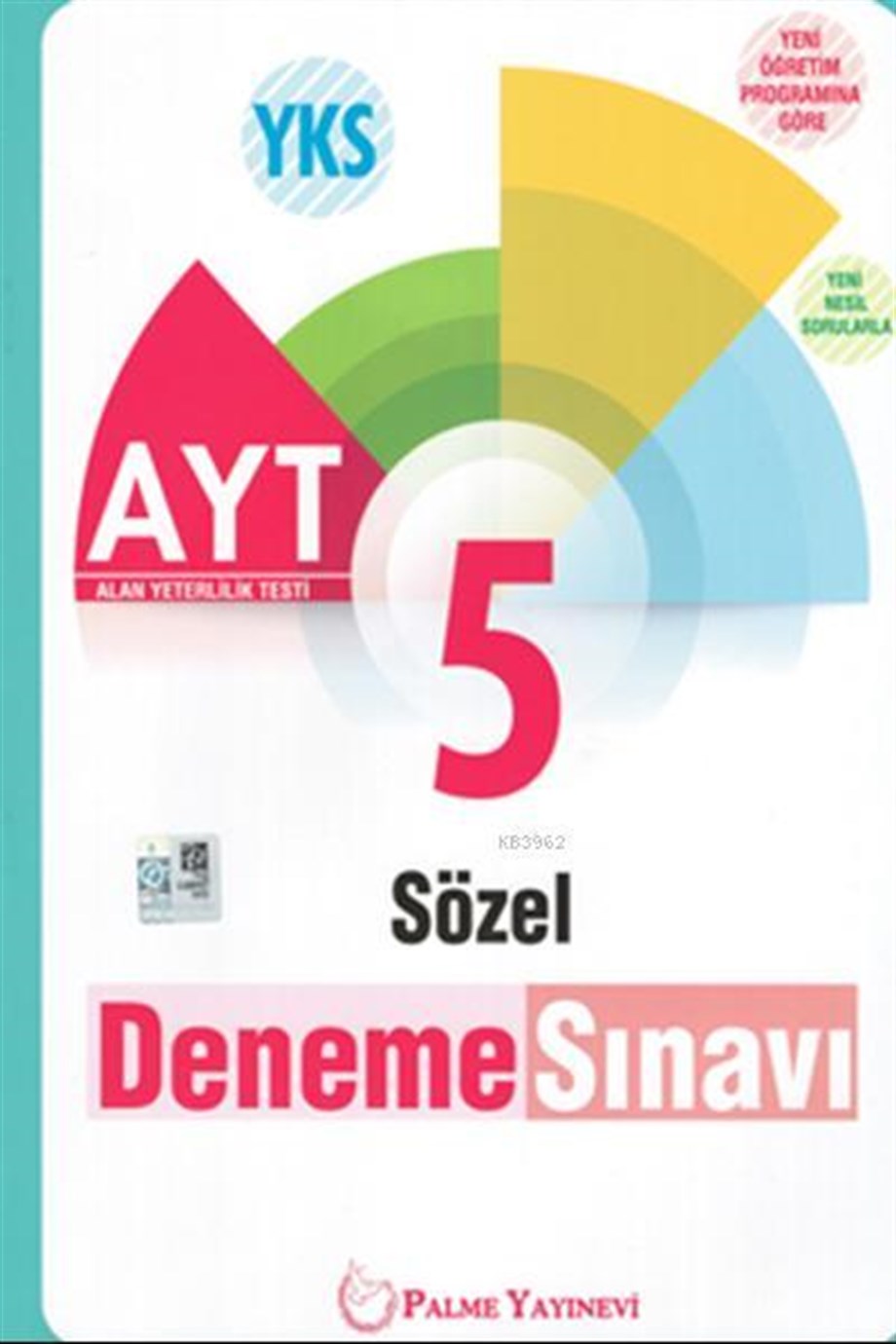 Palme Yayınları AYT Sözel 5 Deneme Sınavı Palme 