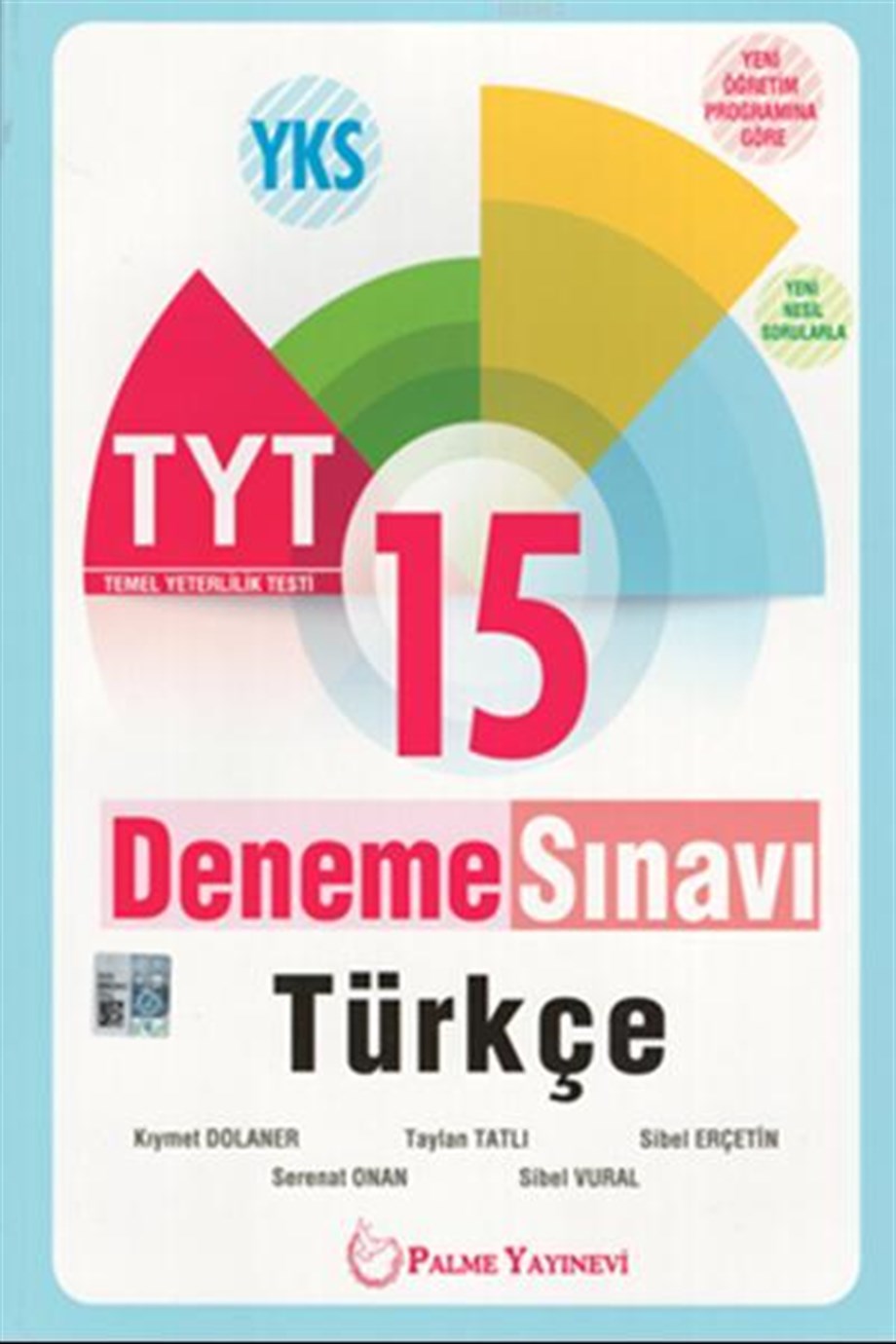 Palme Yayınları TYT Türkçe 15 Deneme Sınavı Palme 