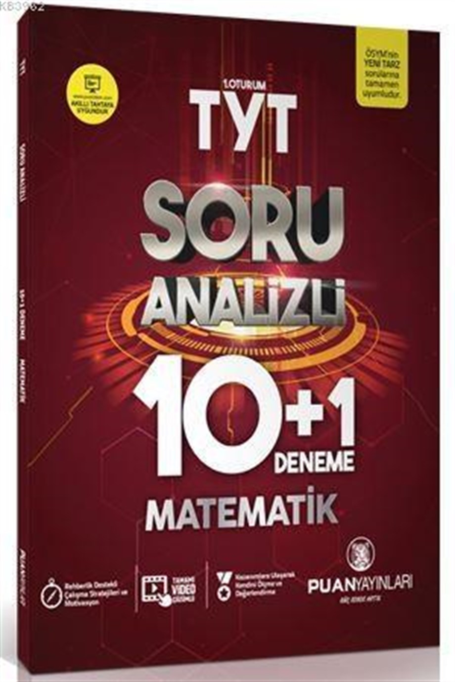 Puan Yayınları TYT Matematik Soru Analizli 10+1 Deneme Puan 