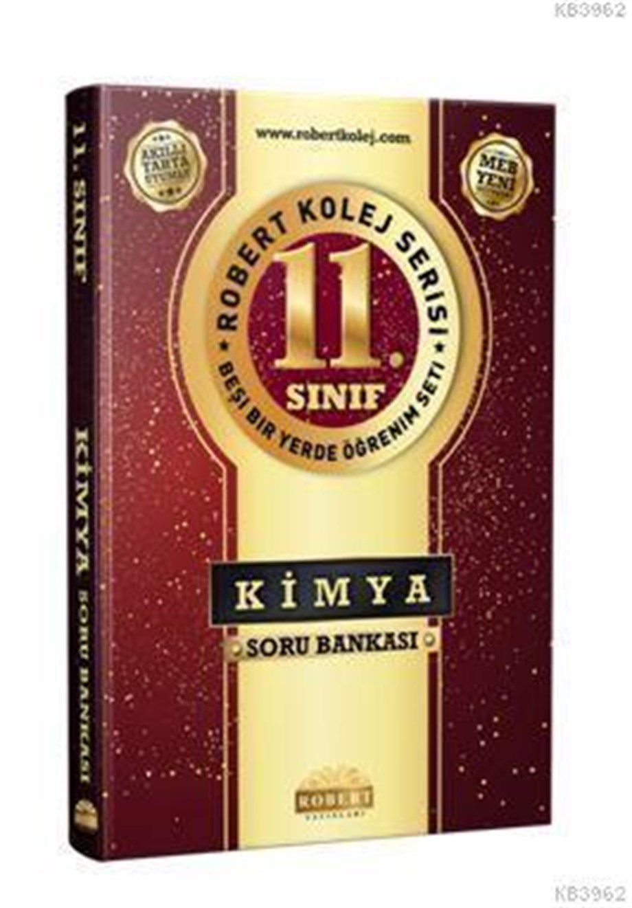 Robert Yayınları 11. Sınıf Kimya Kolej Serisi Soru Bankası Robert 