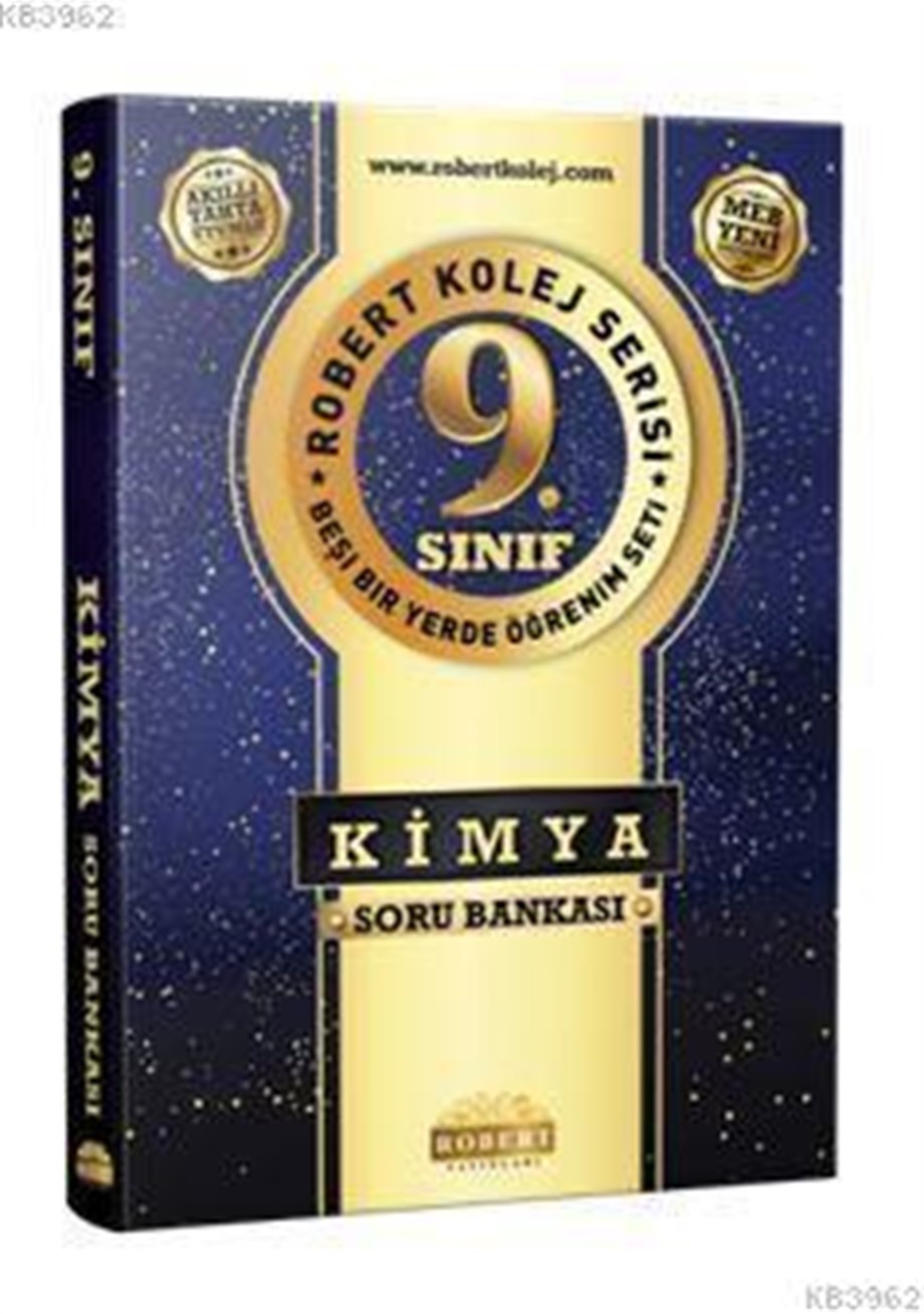 Robert Yayınları 9. Sınıf Kimya Kolej Serisi Soru Bankası Robert 