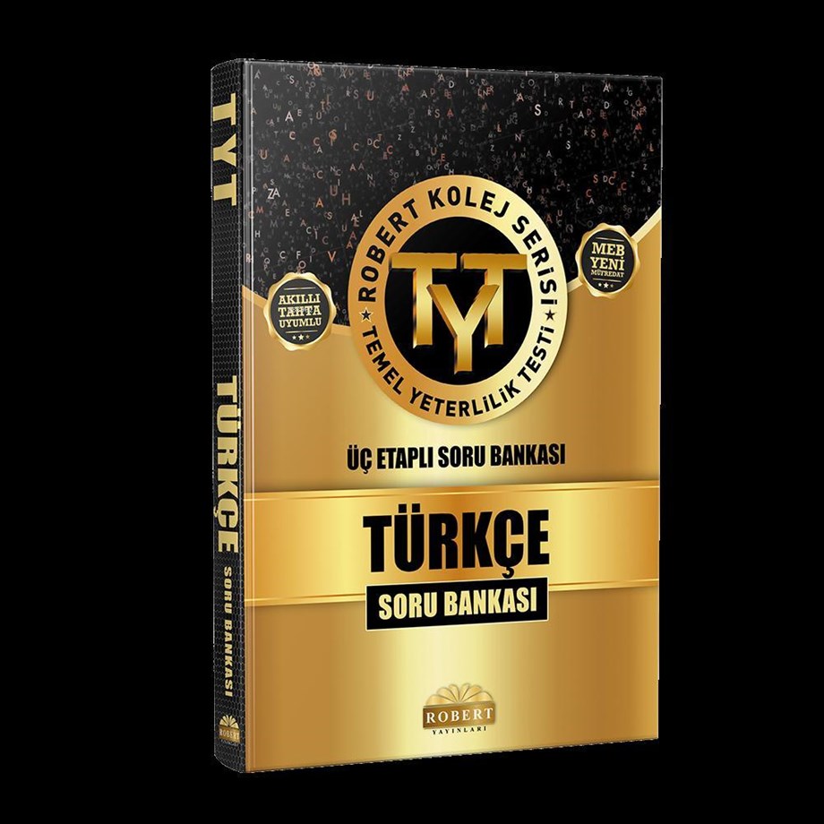 Robert Yayınları TYT Türkçe Kolej Serisi Üç Etaplı Soru Bankası Robert 