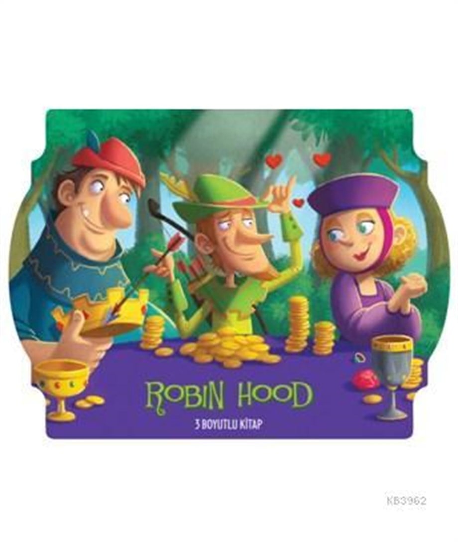 Robin Hood (3 Boyutlu Kitap)