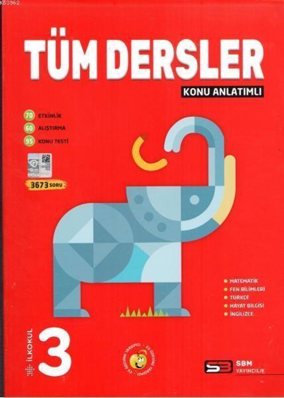 SBM Yayınları 3. Sınıf Tüm Dersler Konu Anlatımlı SBM 
