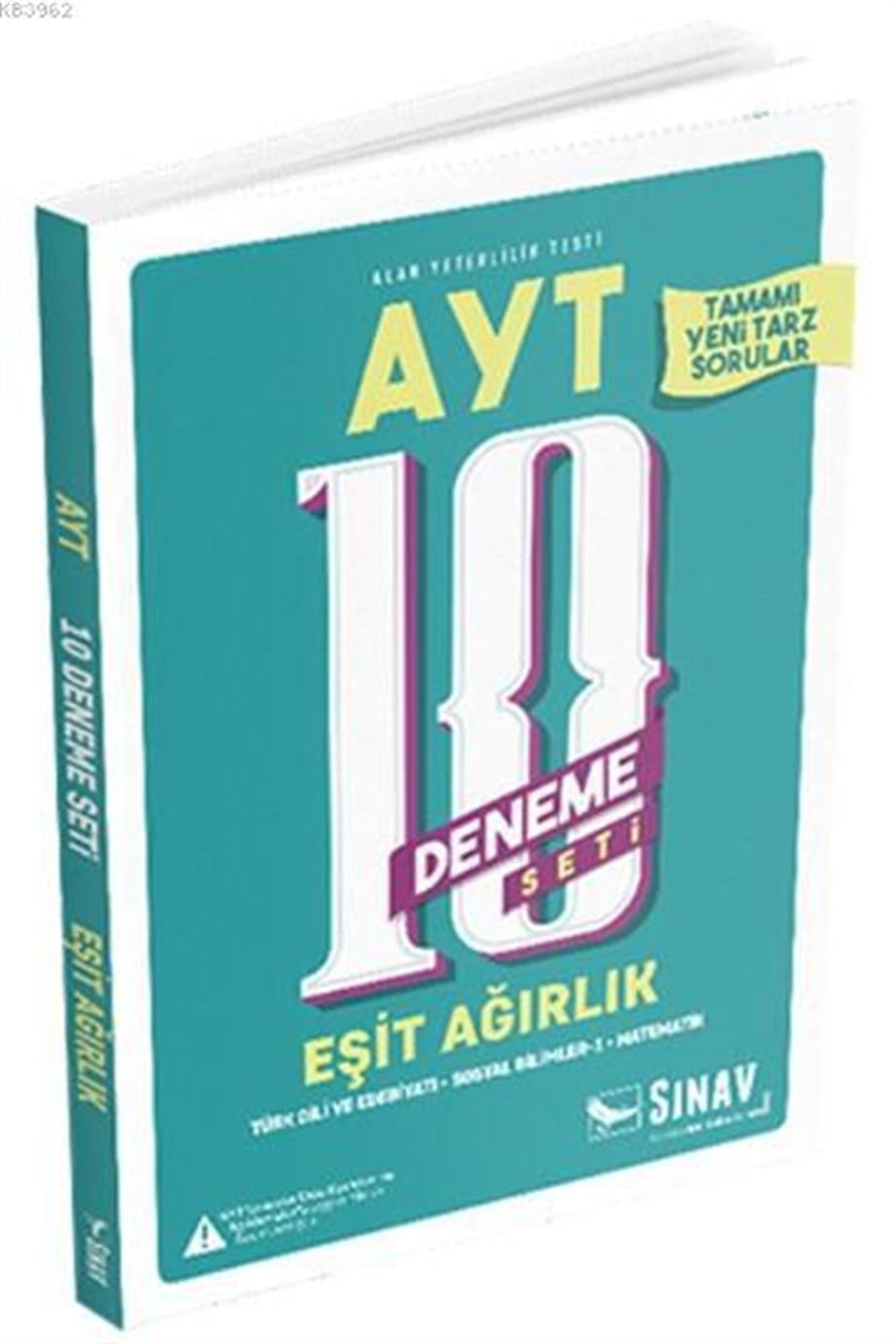 Sınav Dergisi Yayınları AYT Eşit Ağırlık 10 Deneme Seti Sınav Dergisi 