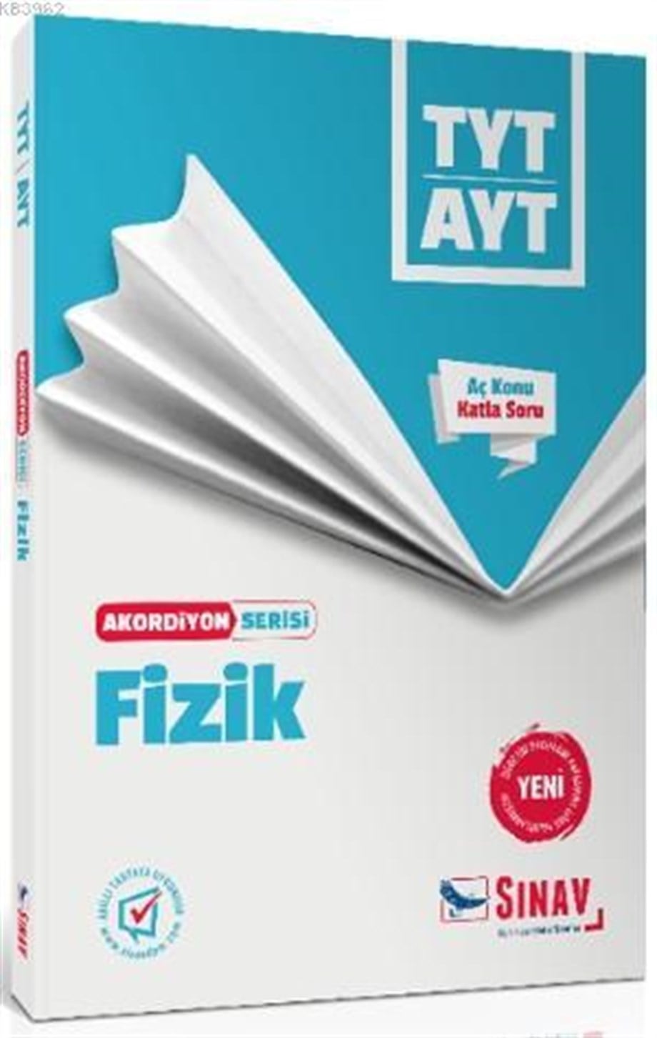 Sınav Dergisi Yayınları TYT AYT Fizik Akordiyon Serisi Aç Konu Katla Soru Sınav Dergisi 