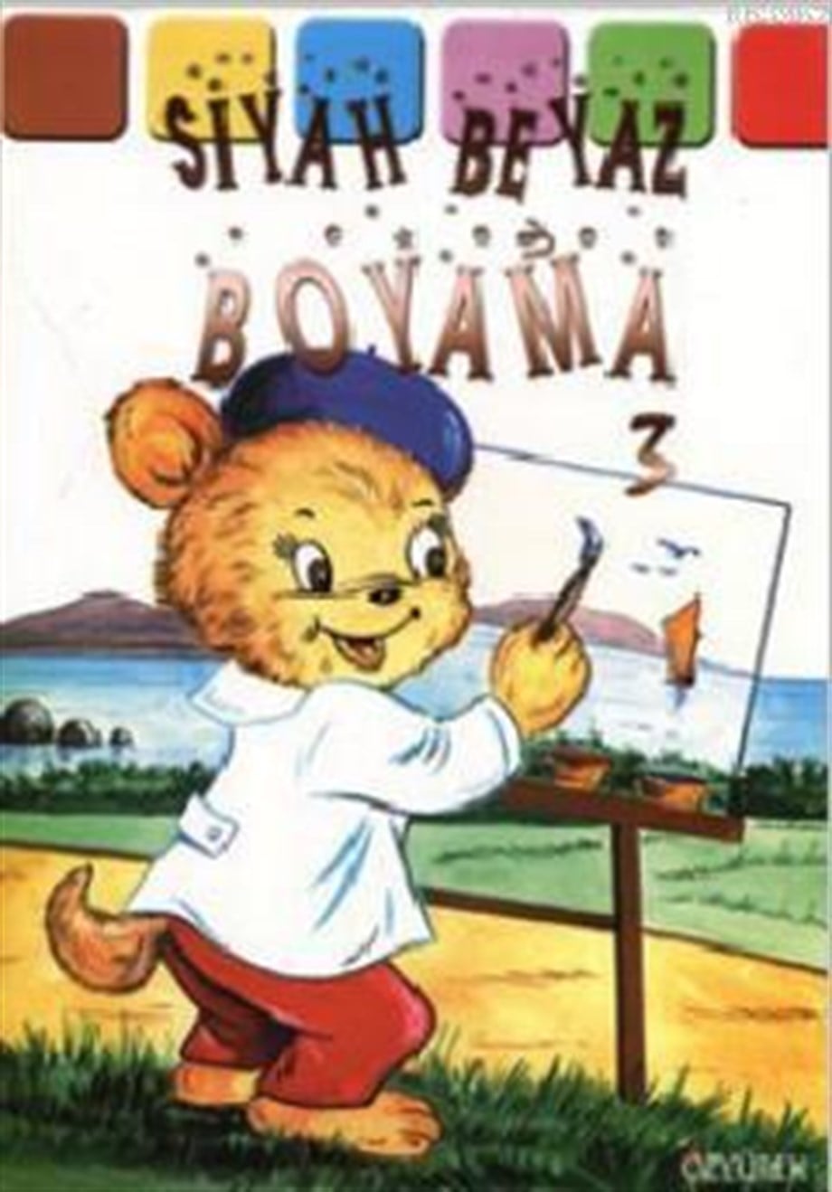 Siyah Beyaz Boyama 3