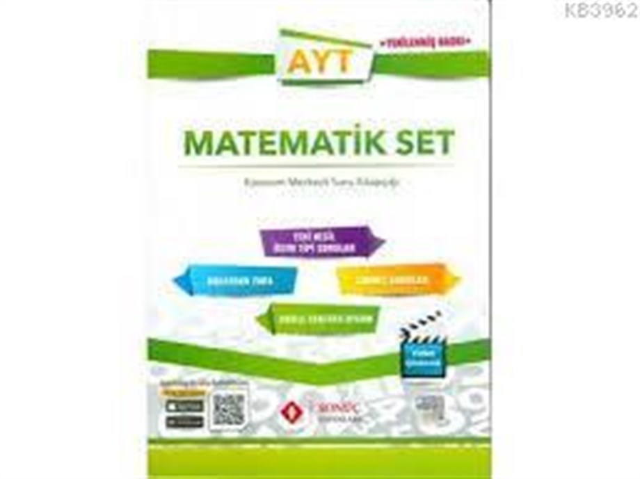 Sonuç Yayınları AYT Matematik Set ( Iı. Oturum )