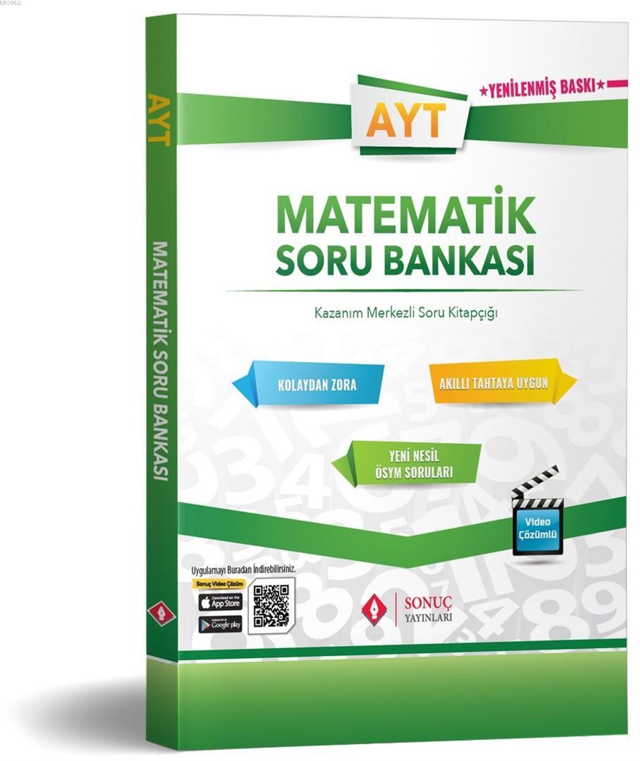 Sonuç Yayınları AYT Matematik Soru Bankası Sonuç 