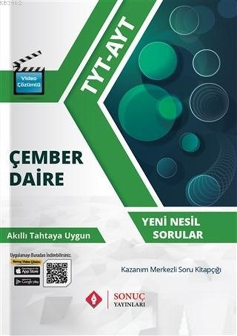 Sonuç Yayınları TYT AYT Çember Daire Kazanım Merkezli Soru Kitapçığı Sonuç 