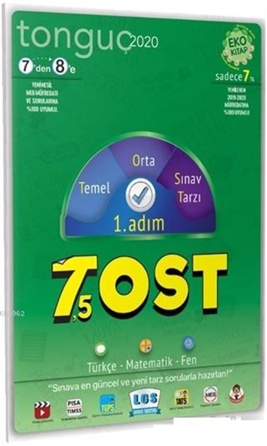 Tonguç Yayınları 7 den 8 e TOST 7 5- 1. Adım Tonguç 