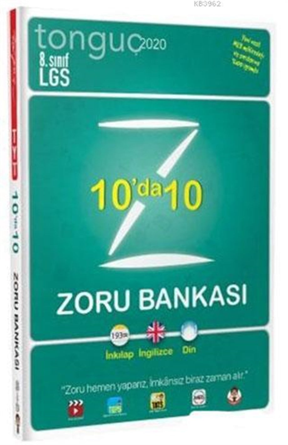 Tonguç Yayınları 8. Sınıf LGS 10 da 10 Zoru Bankası Tonguç 