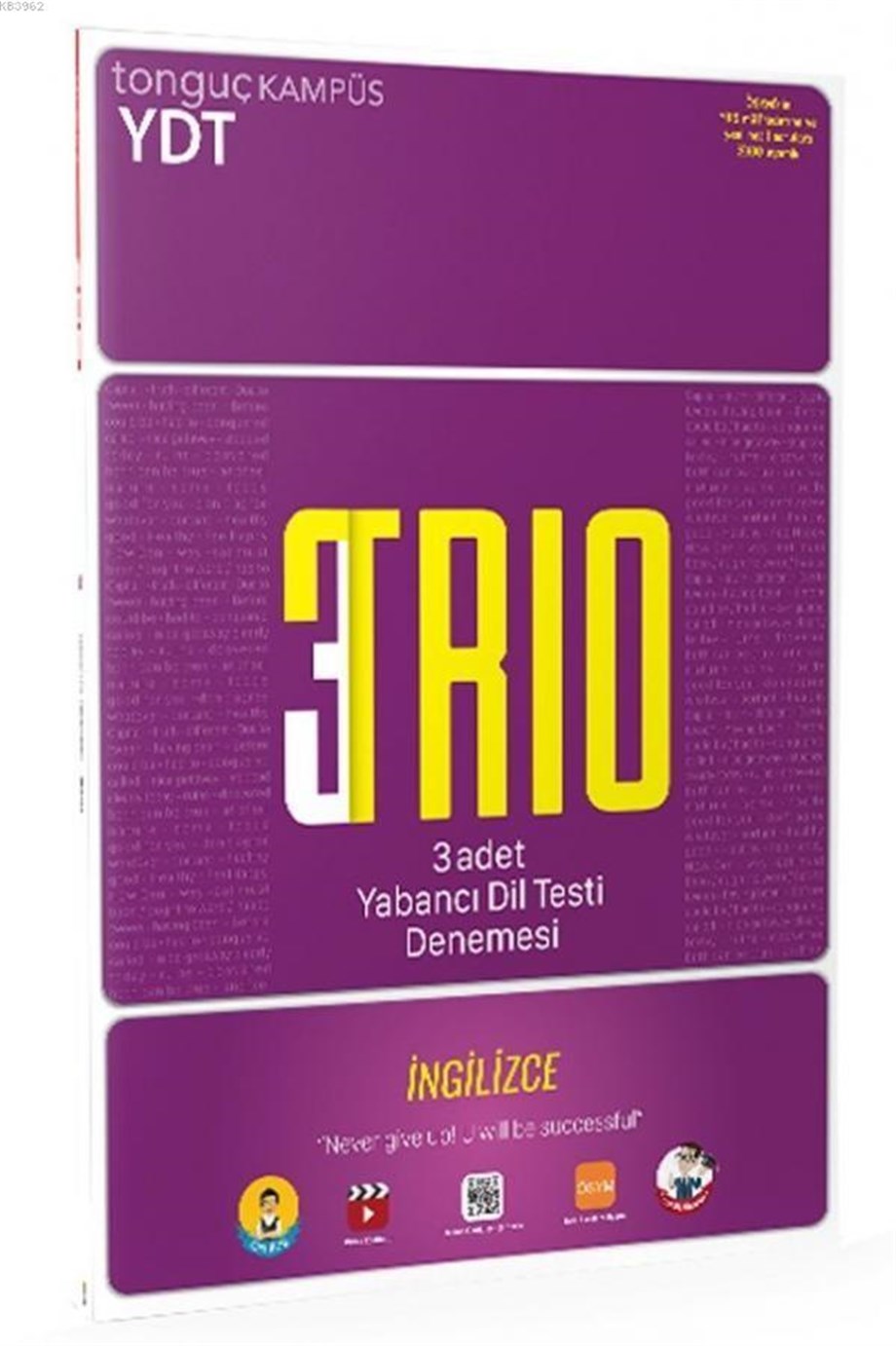 Tonguç Yayınları YDT İngilizce 3 lü TRIO Denemeleri  Tonguç 