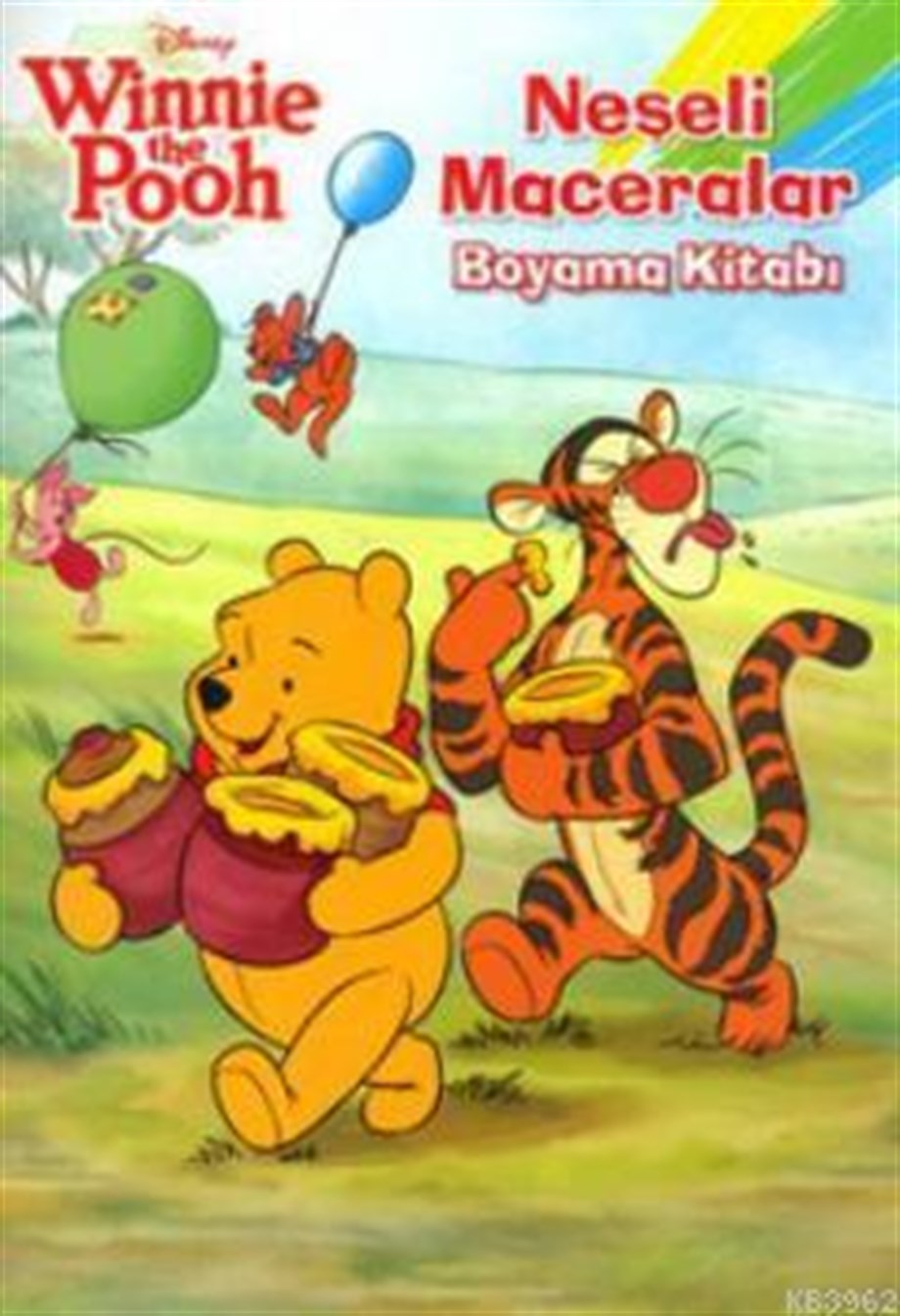 Winnie The Pooh Neşeli Maceralar Boyama Kitabı