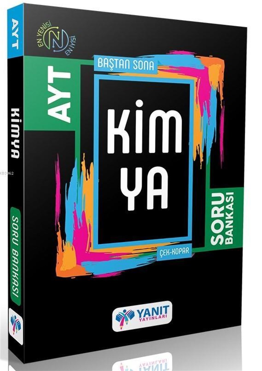 Yanıt Yayınları AYT Kimya Soru Bankası Yanıt 