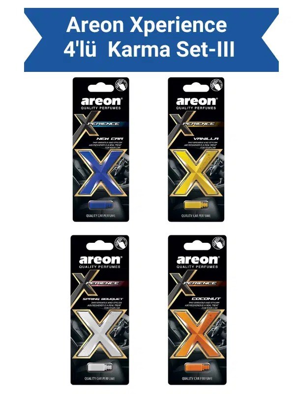 Areon Xperience 4'lü Karma Set
