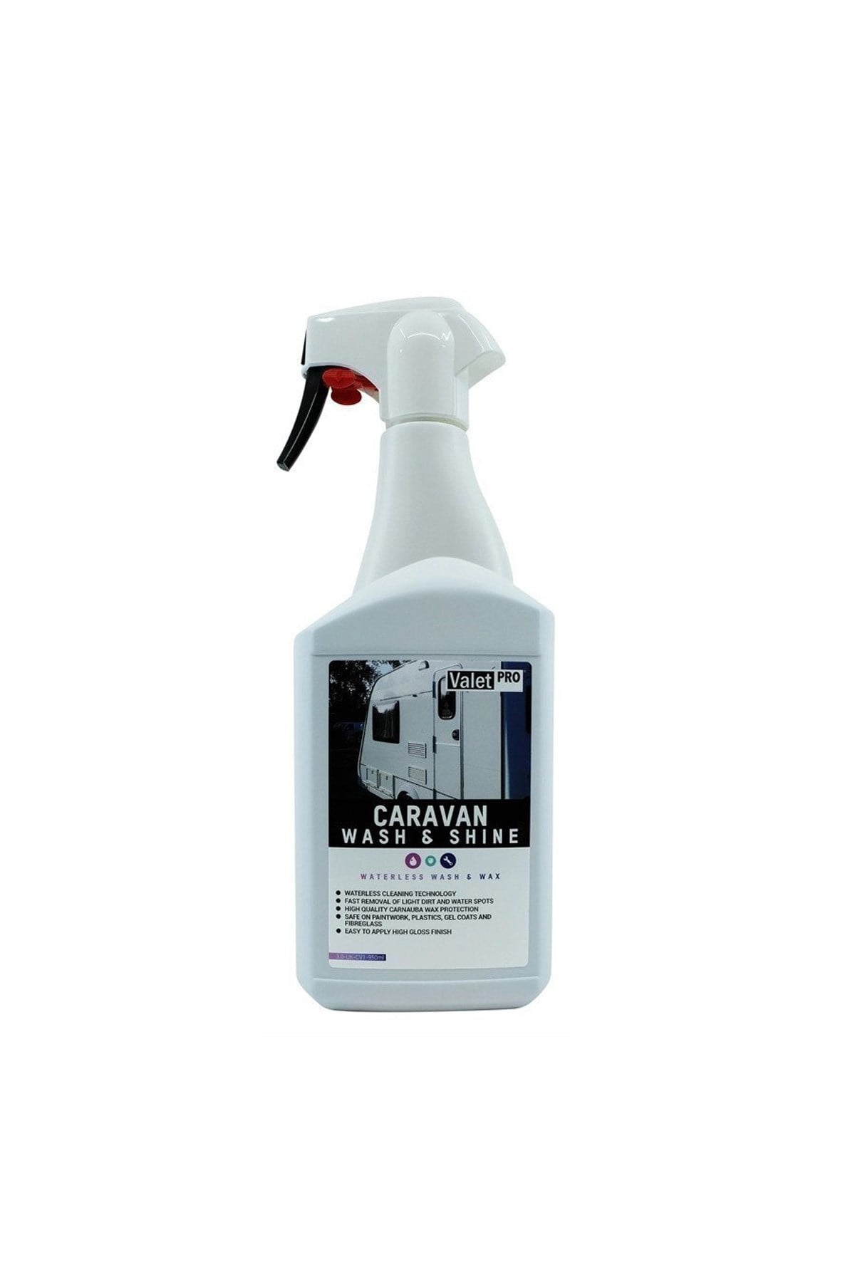RM Polish Valet Pro Caravan Wash And Shine Karavan Cilalı Susuz Yıkama 950ml.