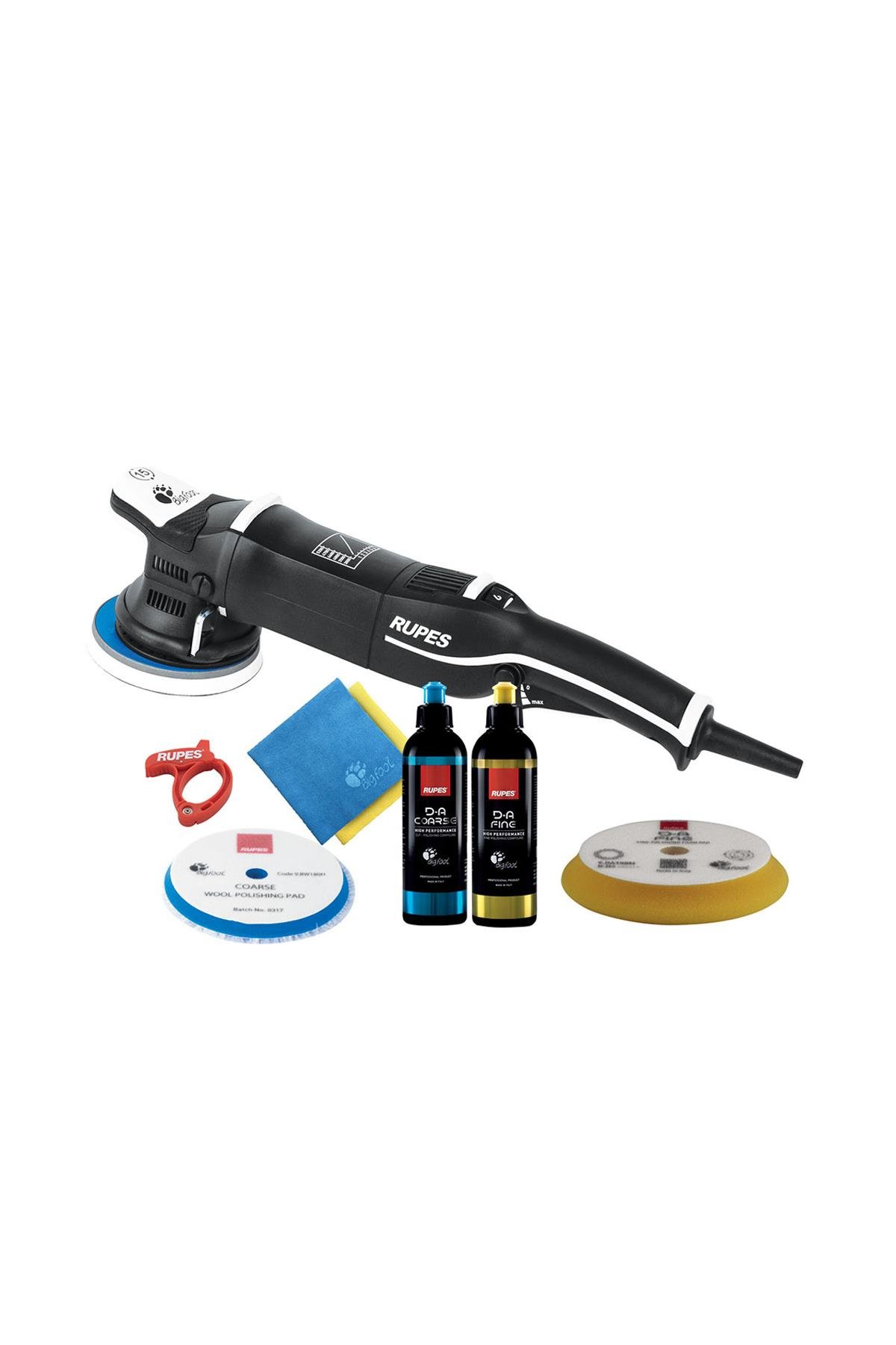 Rupes LHR15III/BAS Random Orbital Polisaj Makinesi Karton Kutuda Set