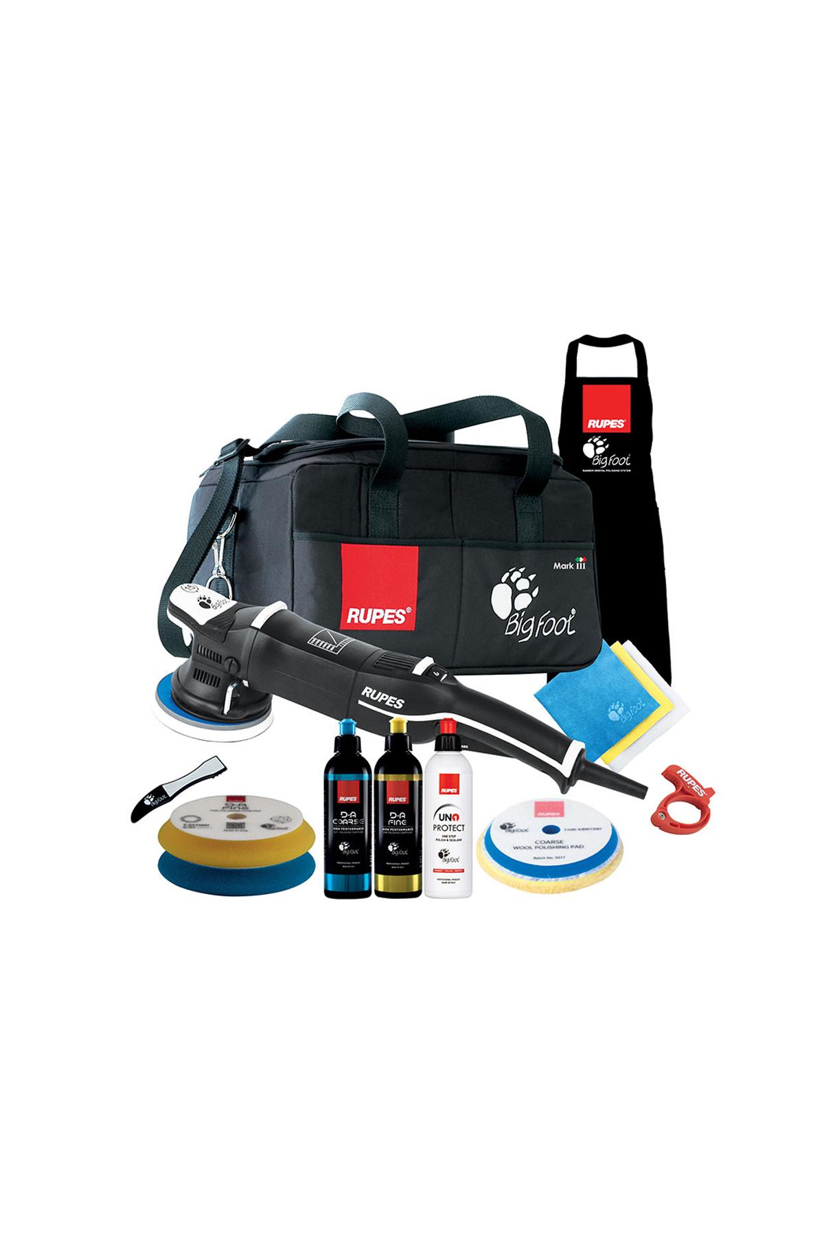 Rupes LHR15III/LUX Random Orbital Polisaj Makinesi Çantalı Set