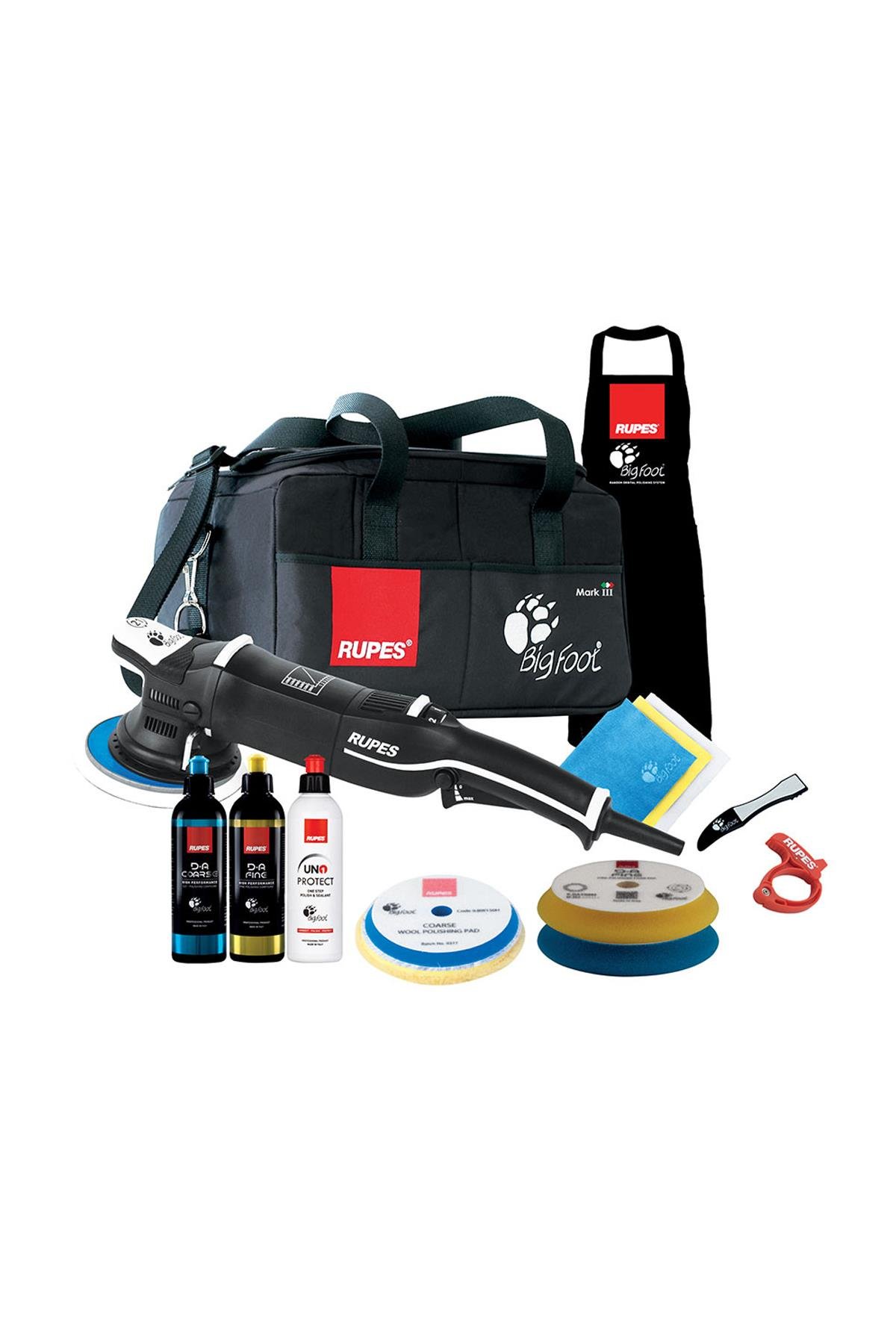 Rupes LHR21III/LUX Random Orbital Polisaj Makinesi / Çantalı Set