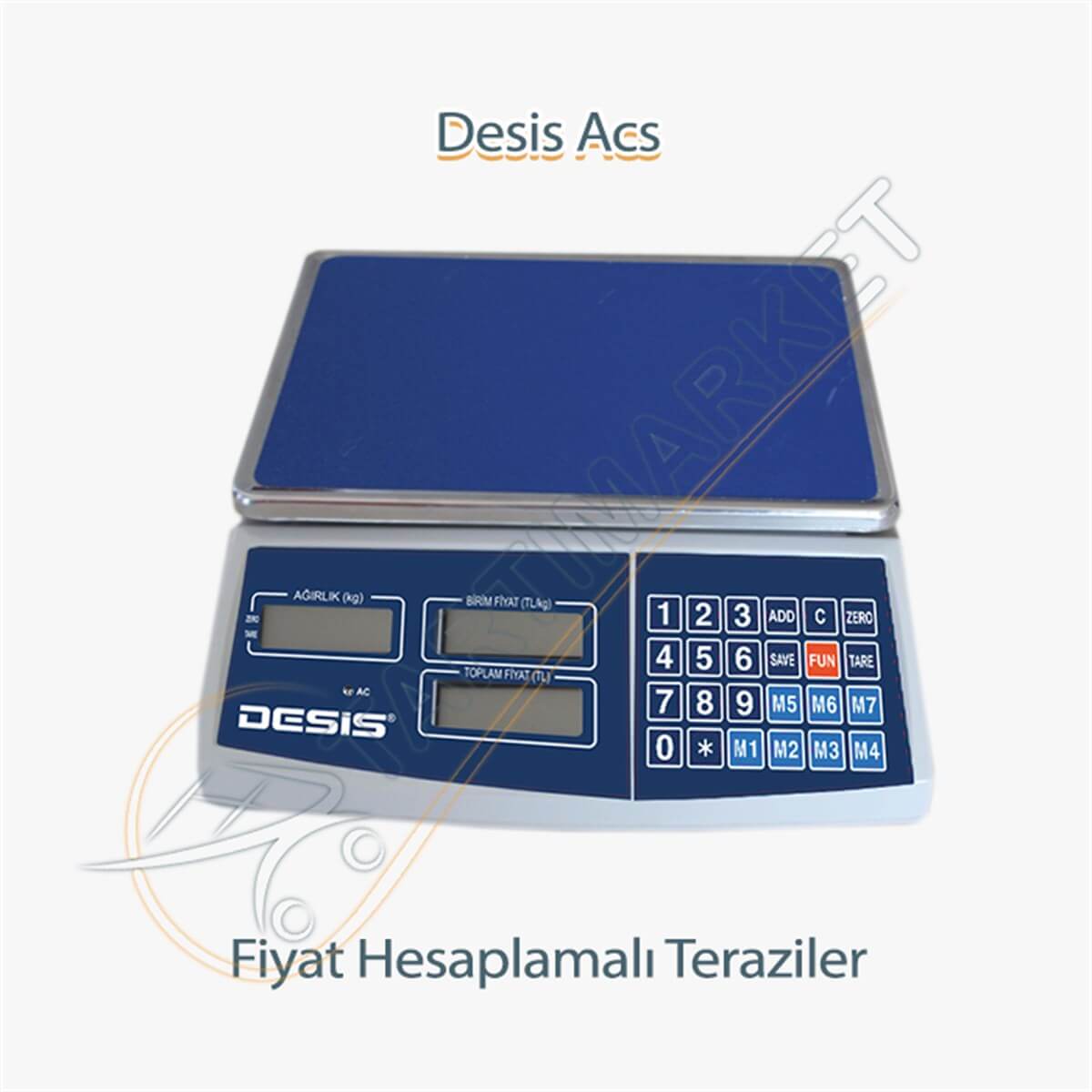 Desis Acs Fiyat Hesaplamalı Bakanlık Onaylı Terazi