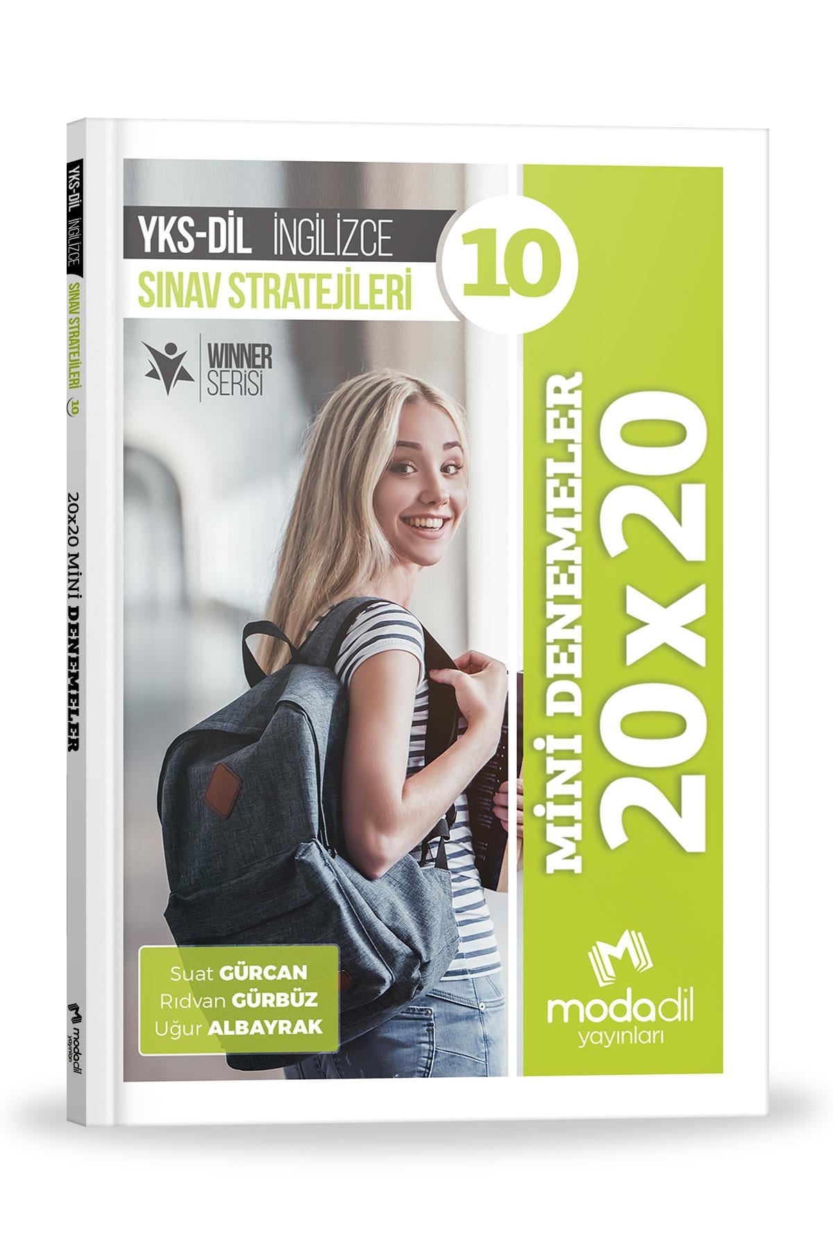 Deneme Sınavı (80 Soru)YKS-DİL İngilizce Sınav Stratejileri 10 - Mini Denemeler 20x20MODADİL Yayınları