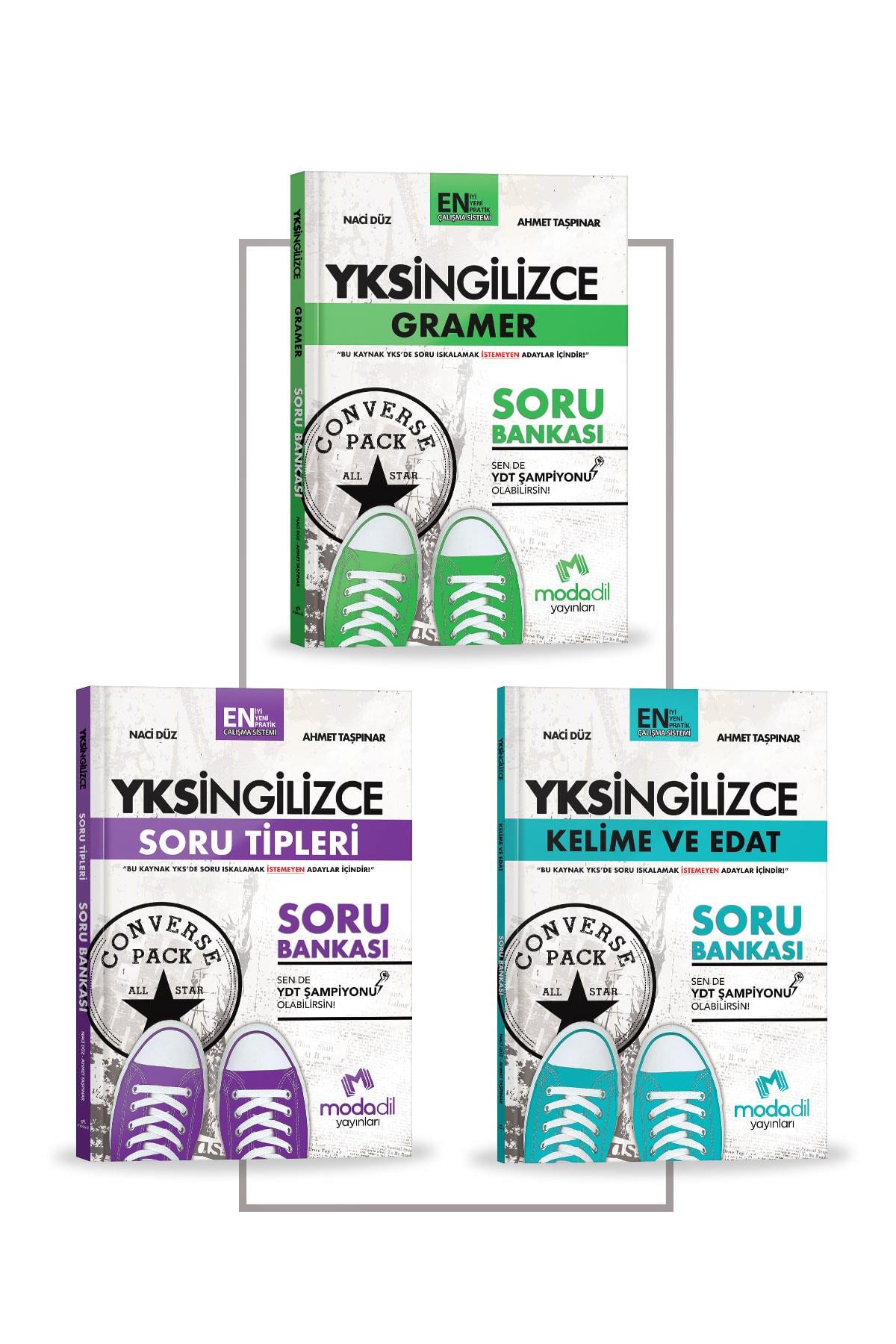 KİTAP SETLERİYKSDİL Converse Soru Bankası Seti (3 Kitap)MODADİL Yayınları