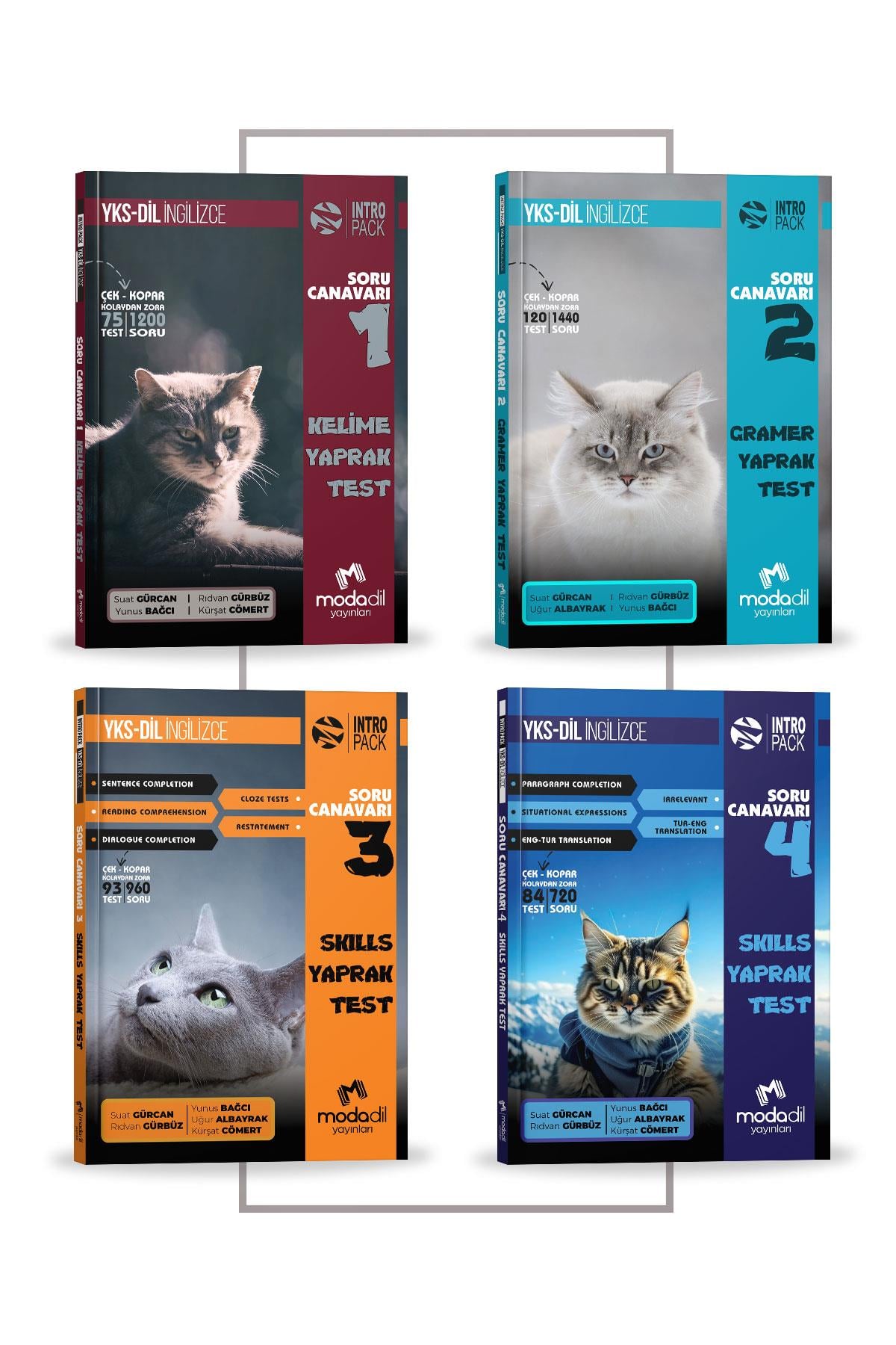 KİTAP SETLERİYKSDİL Soru Canavarı Seti (4 Kitap)MODADİL Yayınları