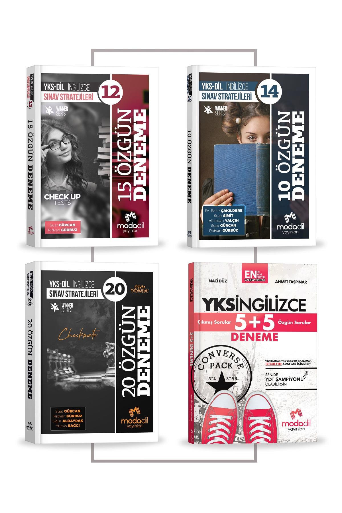 KİTAP SETLERİYKSDİL (YDT) Deneme Seti (55 Deneme)MODADİL Yayınları