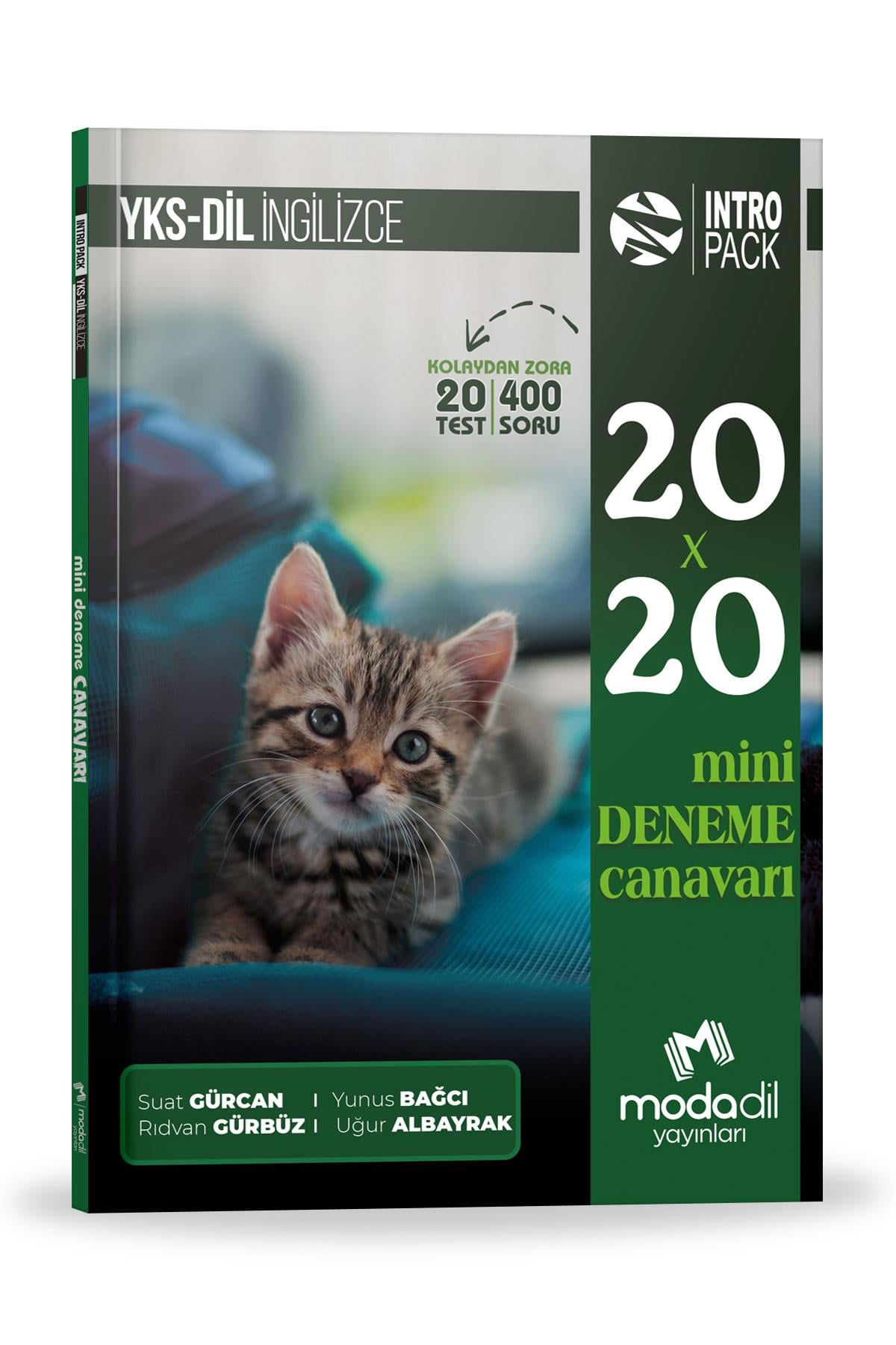 ÖN HAZIRLIKYKS-DİL IntroPack 20x20 Mini Deneme CanavarıMODADİL Yayınları