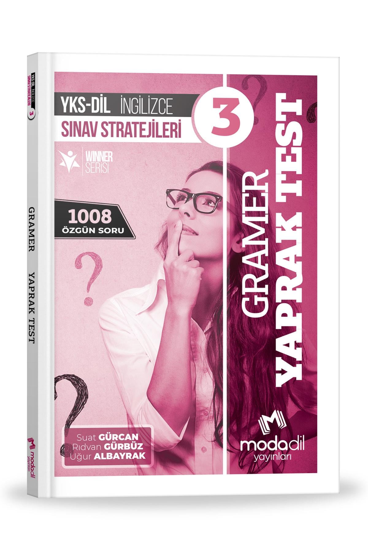 YDT (YKS-DİL)YKS-DİL İngilizce Sınav Stratejileri 3 - Gramer Yaprak TestMODADİL Yayınları