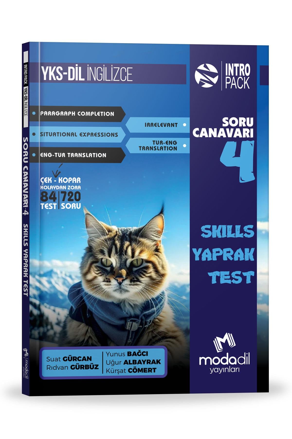 YDT (YKS-DİL)YKS-DİL İngilizce Soru Canavarı 4 - Skills Yaprak TestMODADİL Yayınları