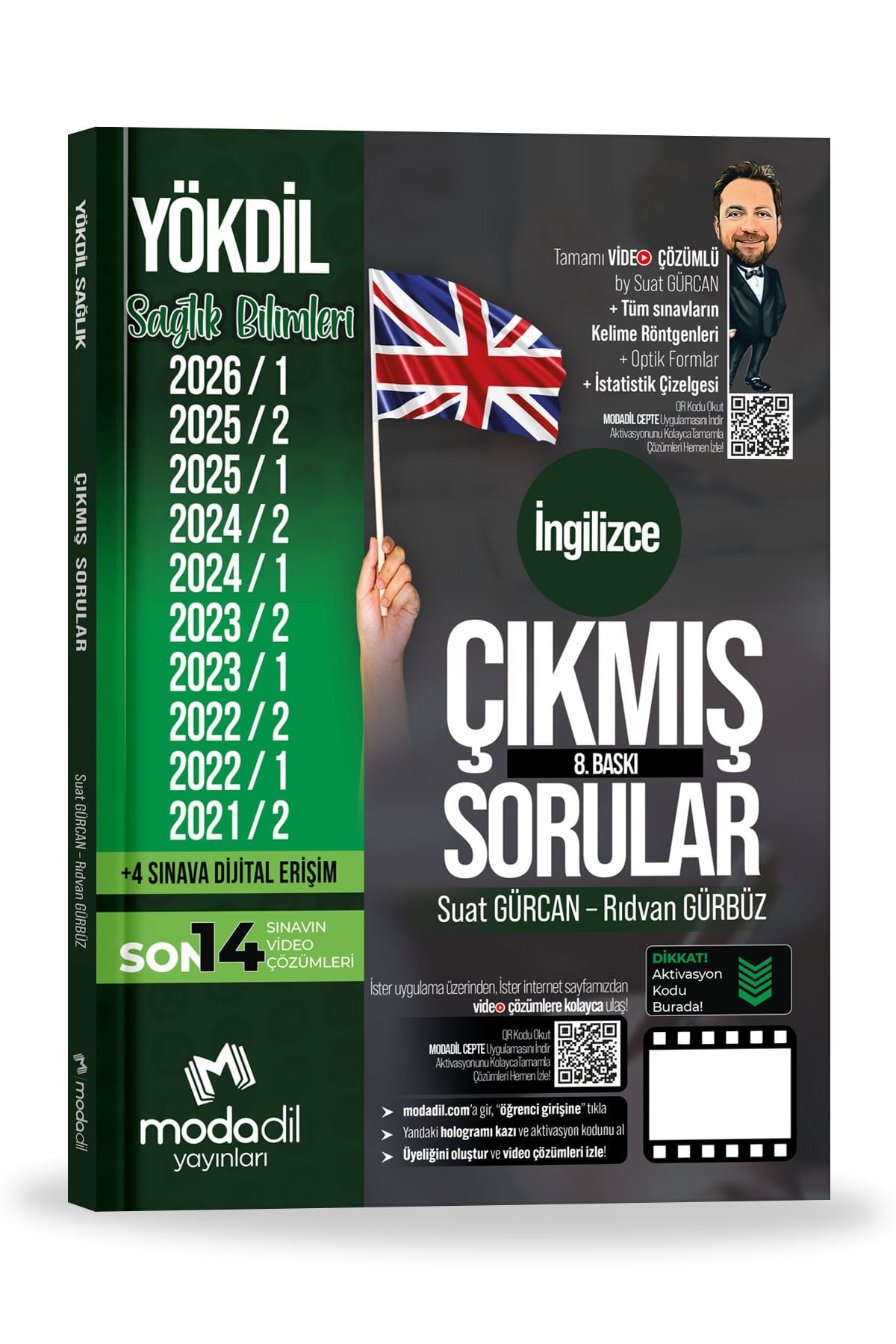 YÖKDİL Sağlık Çıkmış Sorular Tamamı Video Çözümlü