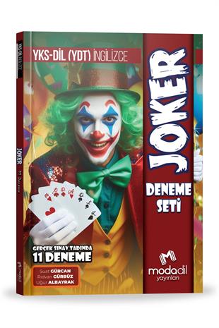 Deneme Sınavı (80 Soru)YKS-DİL (YDT) Joker Deneme Seti - 11 DenemeMODADİL Yayınları